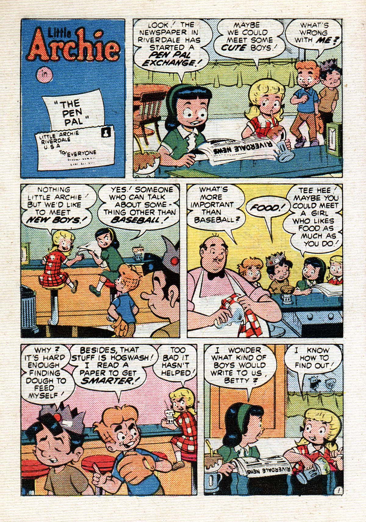 Read online Little Archie Comics Digest Magazine comic -  Issue #33 - 85