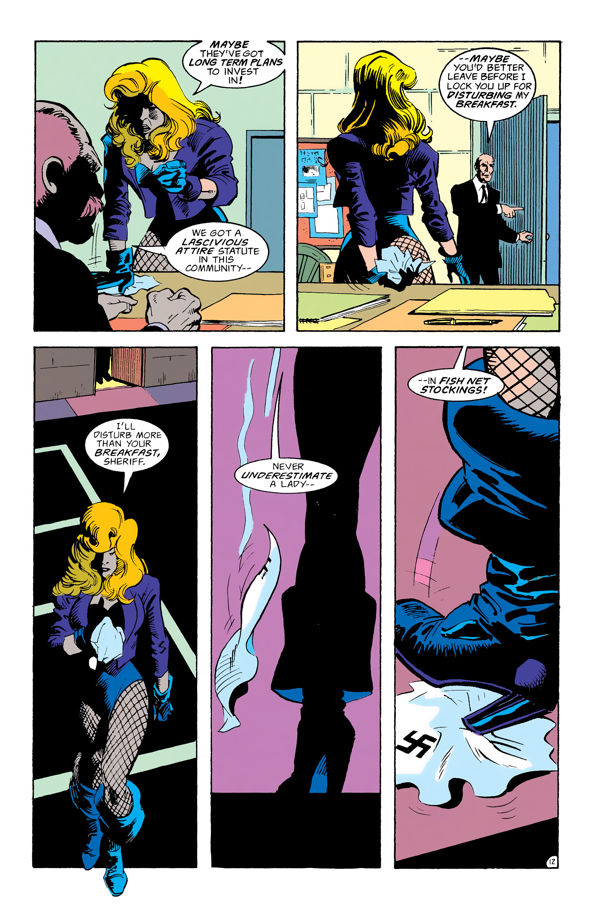 Read online Black Canary (1991) comic -  Issue #4 - 13