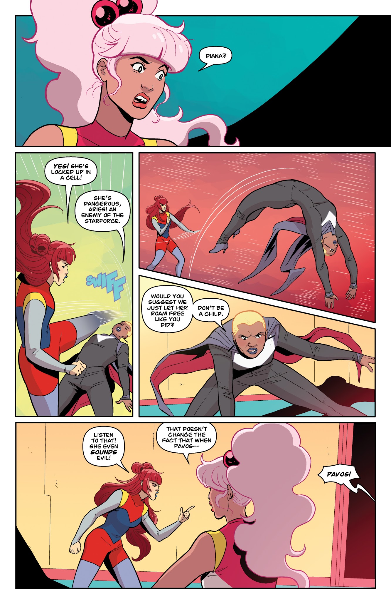 Read online Zodiac Starforce: Cries of the Fire Prince comic -  Issue #4 - 4