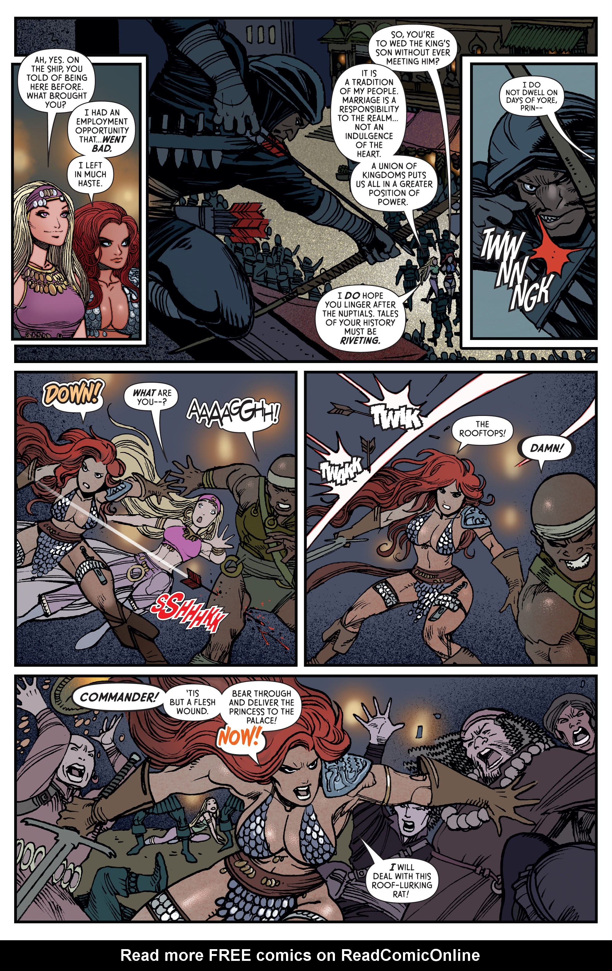 Read online The Invincible Red Sonja comic -  Issue #2 - 10