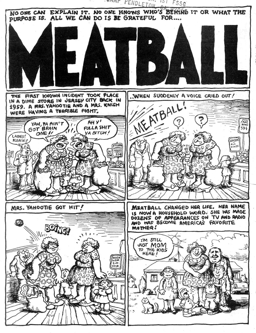 Read online Zap Comix comic -  Issue #0 - 3