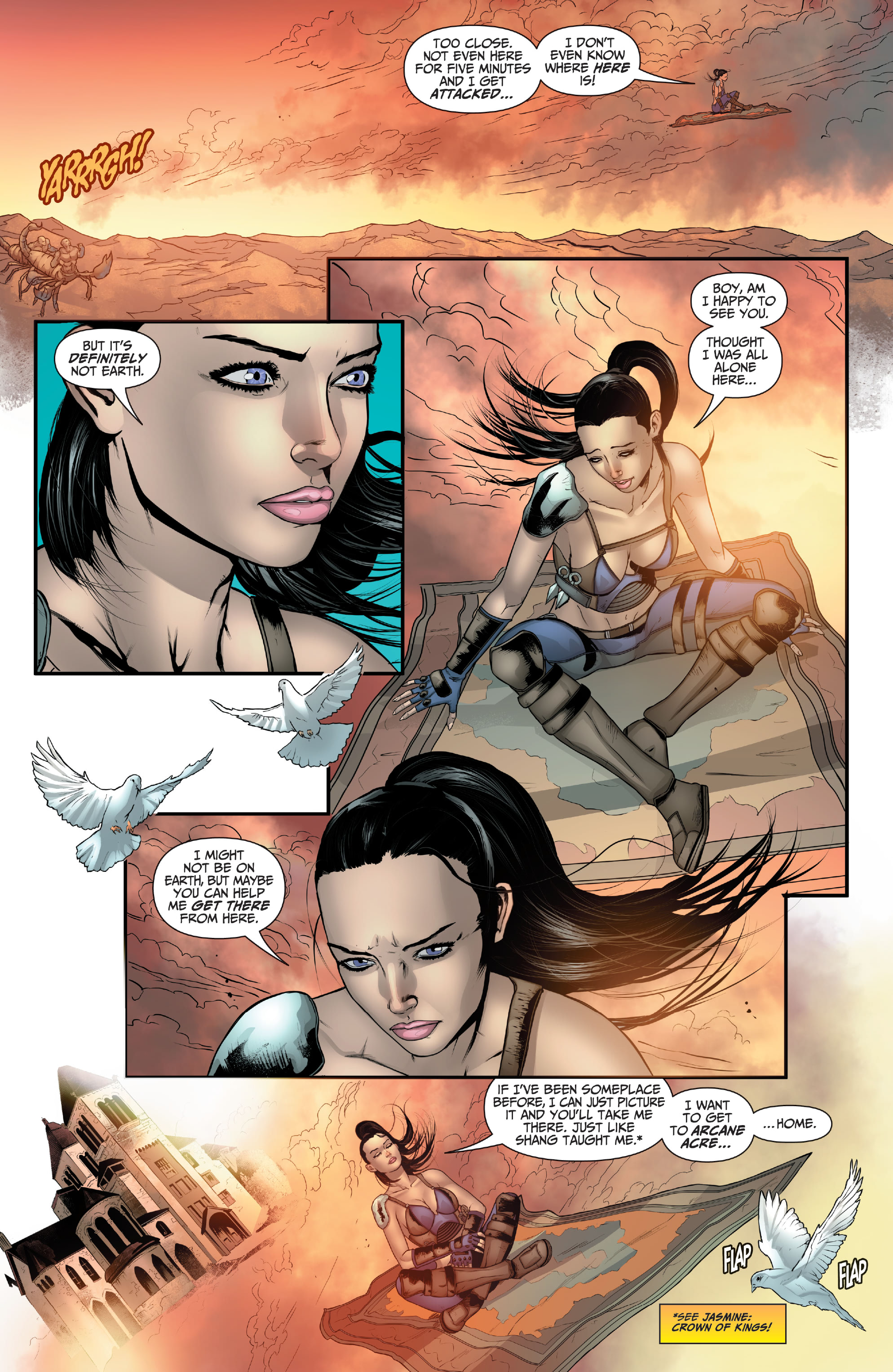 Read online Myths & Legends Quarterly: Jasmine comic -  Issue # Full - 14