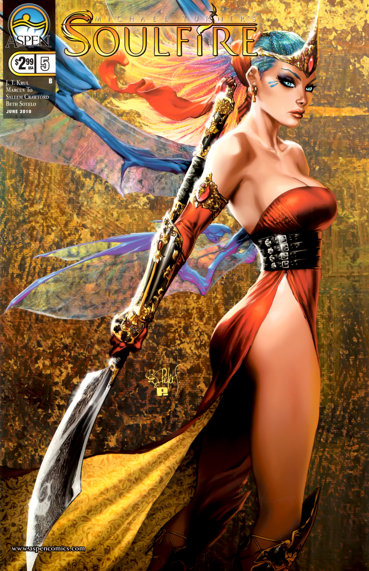 Read online Michael Turner's Soulfire (2009) comic -  Issue #5 - 2
