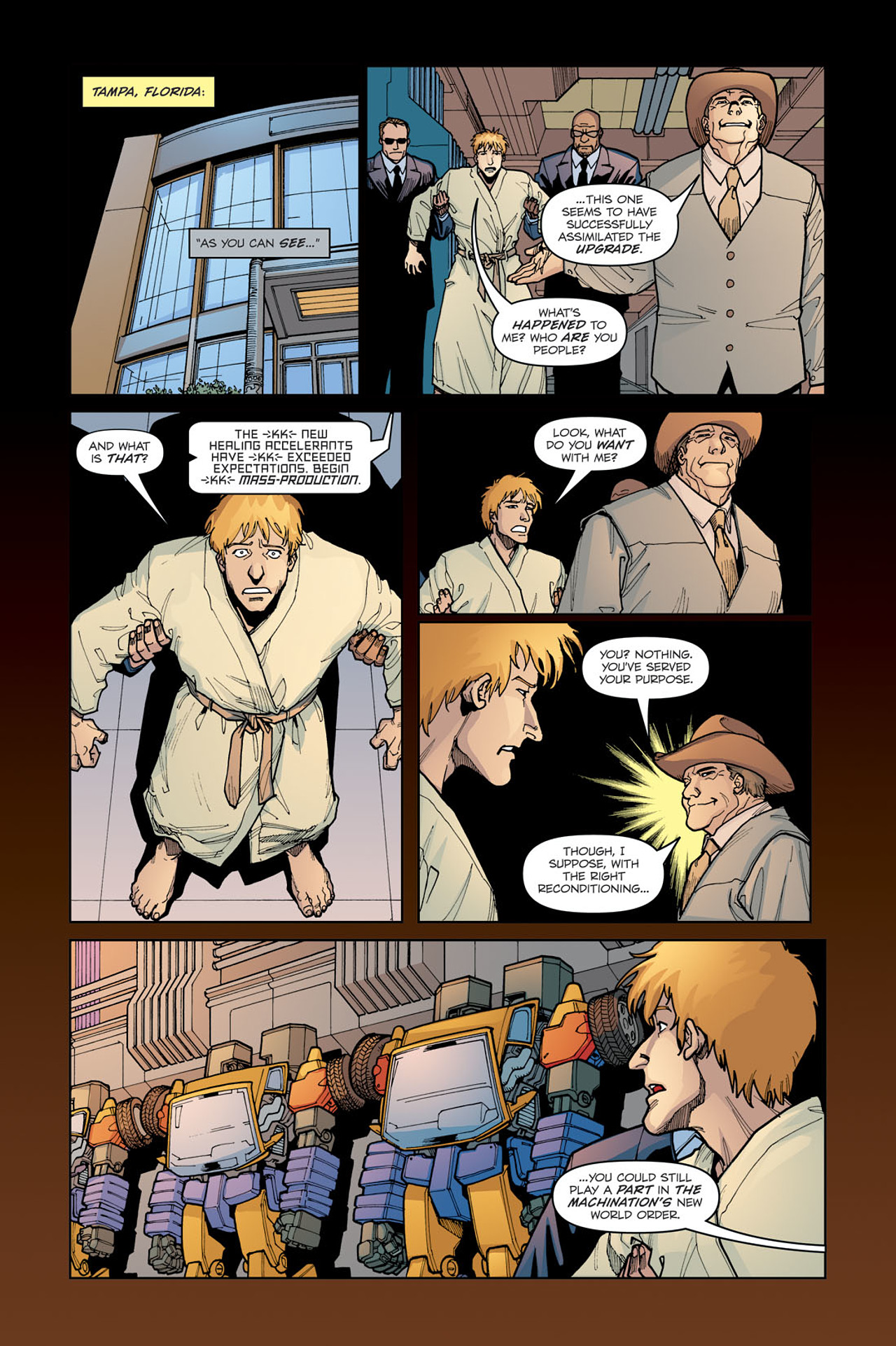 Read online The Transformers: Escalation comic -  Issue #6 - 25