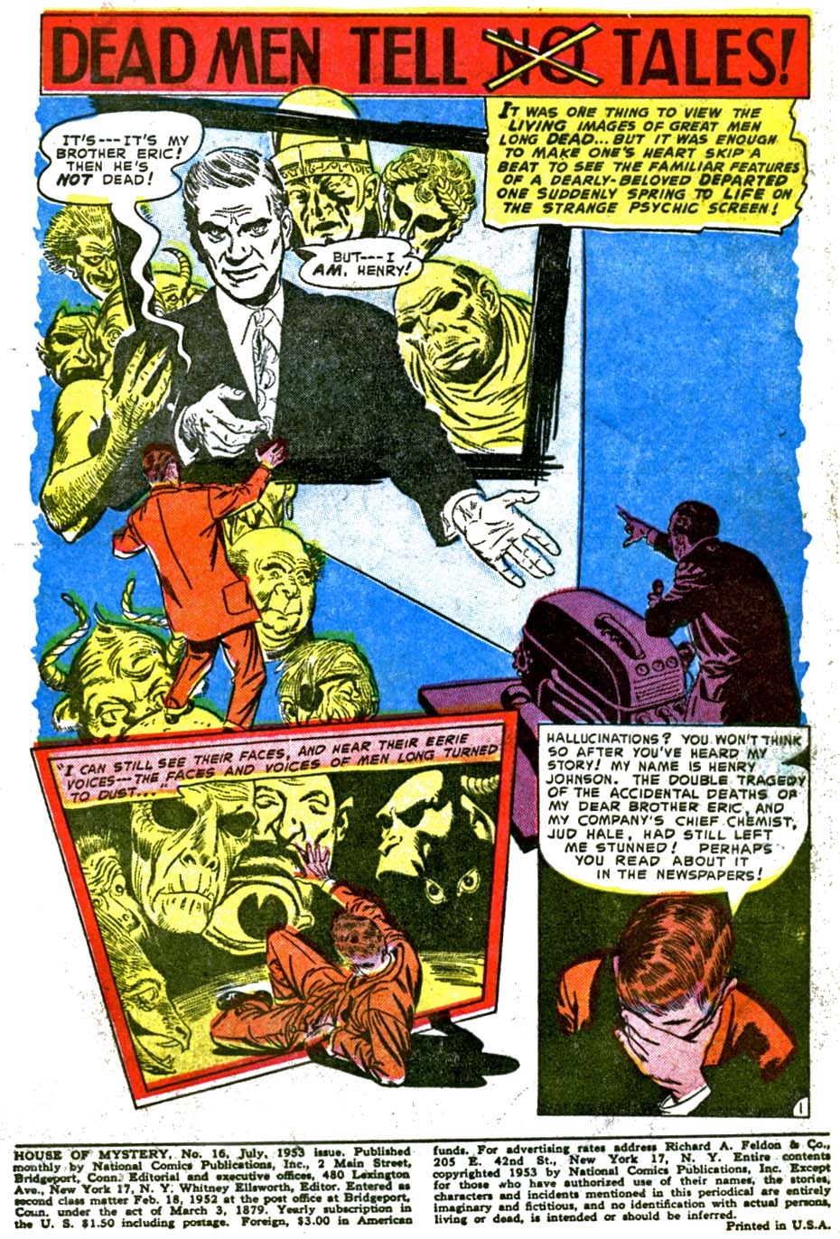 Read online House of Mystery (1951) comic -  Issue #16 - 3