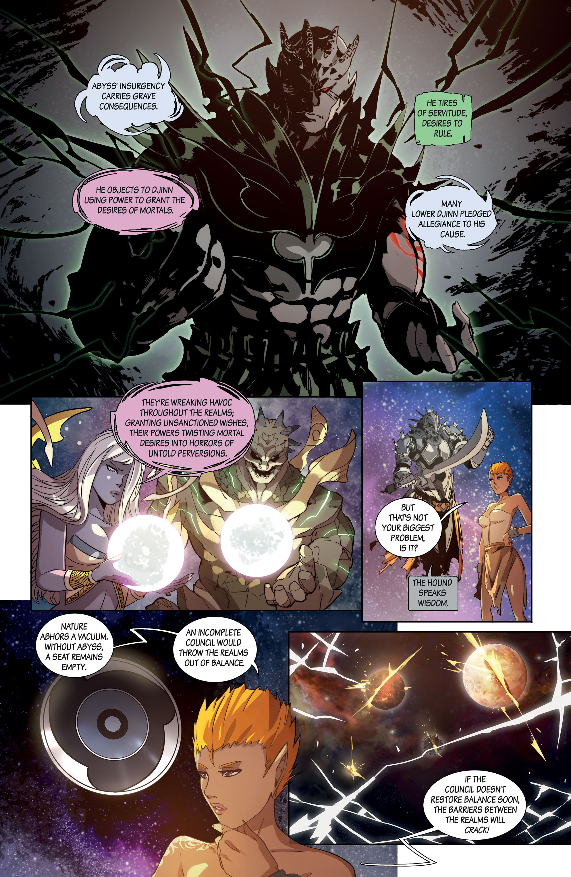 Read online Djinn Hunter comic -  Issue #1 - 6