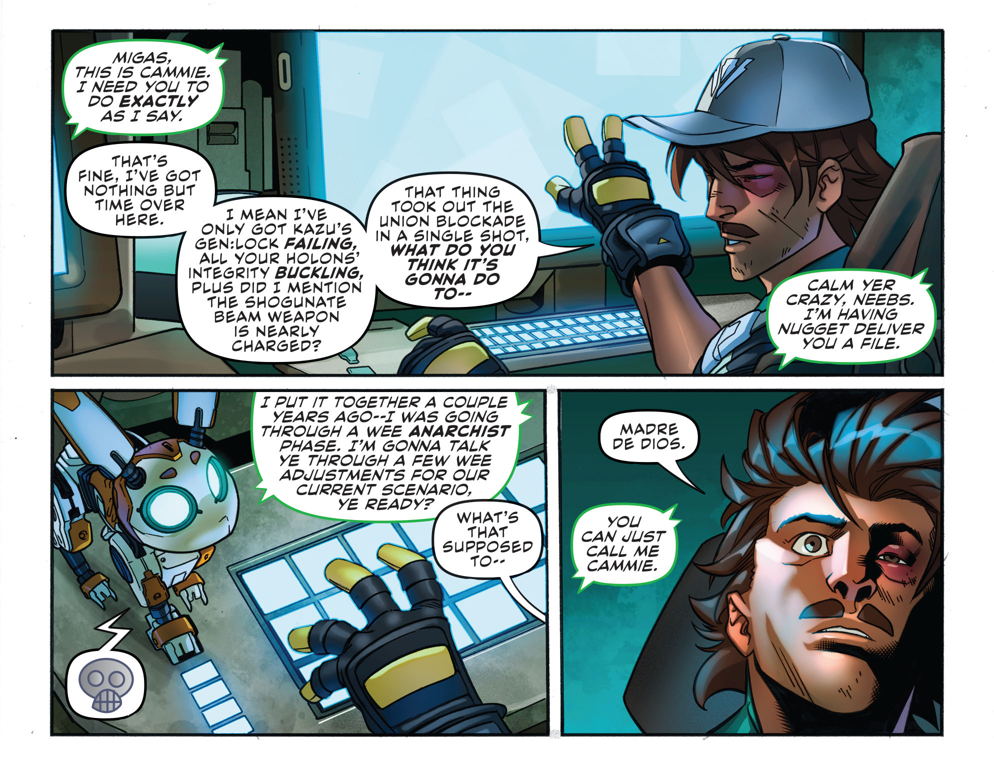 Read online gen:Lock comic -  Issue #13 - 12