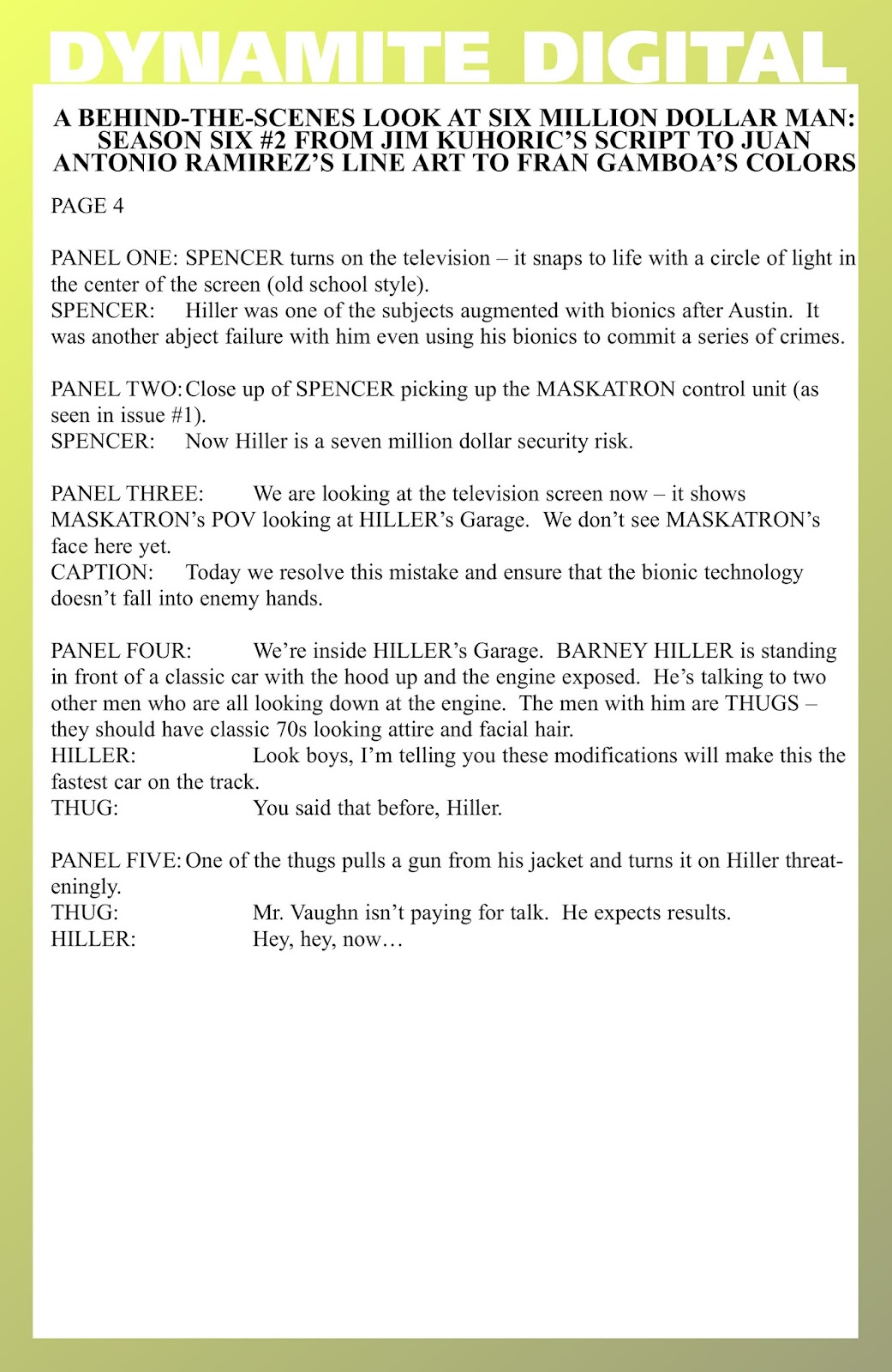 The Six Million Dollar Man: Season Six issue 2 - Page 32