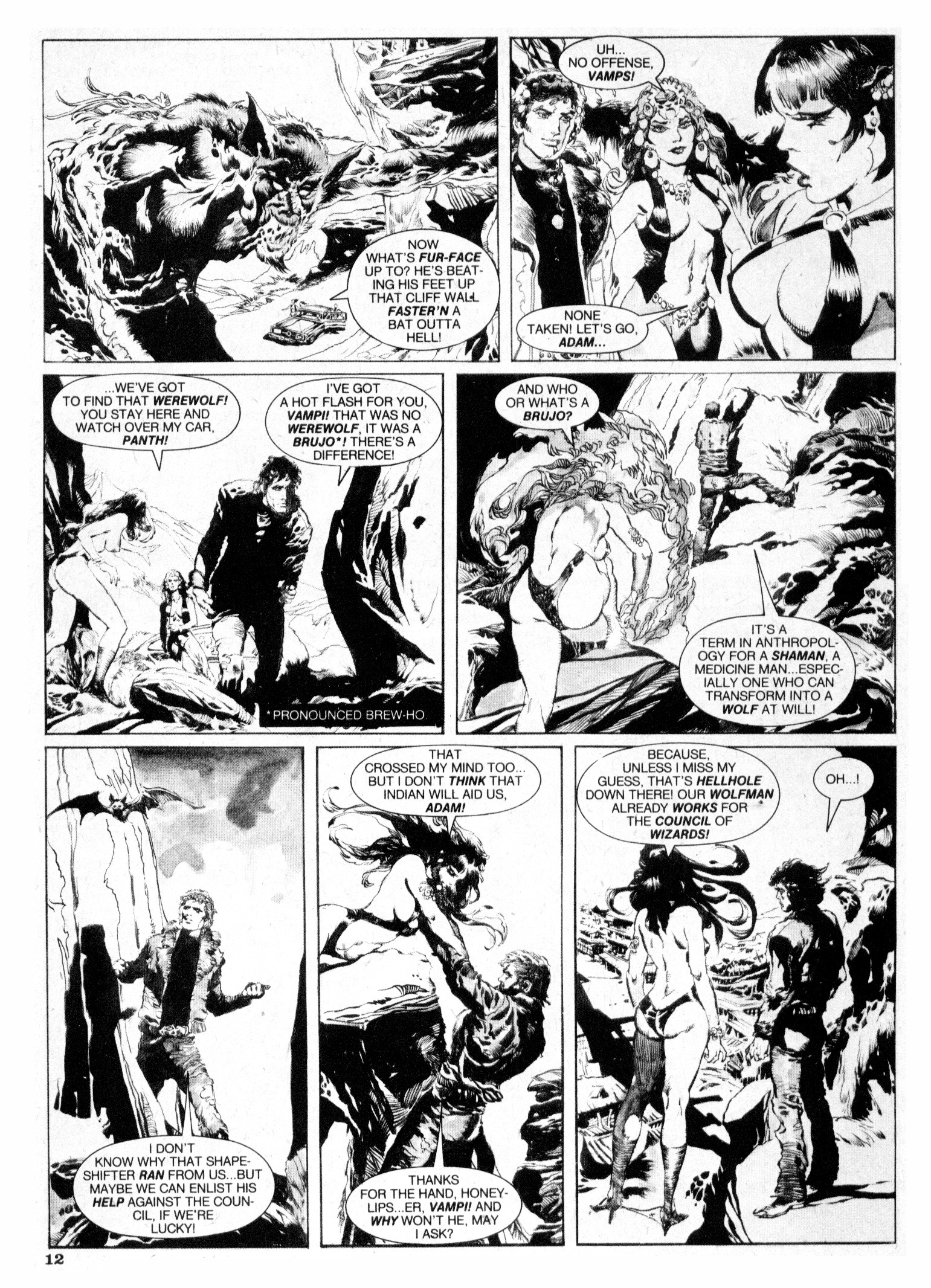 Read online Vampirella (1969) comic -  Issue #97 - 12