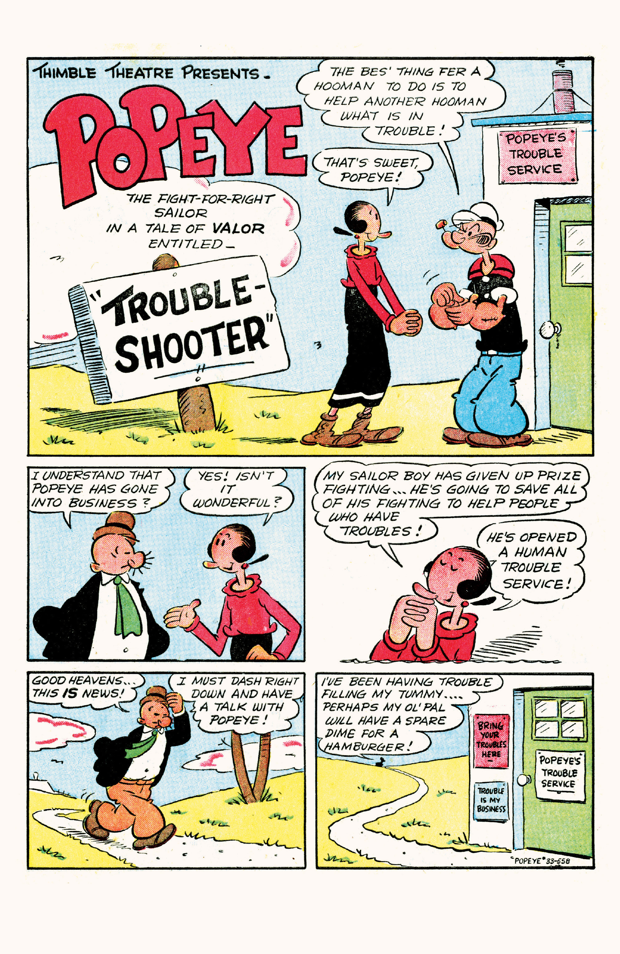 Read online Classic Popeye comic -  Issue #33 - 3