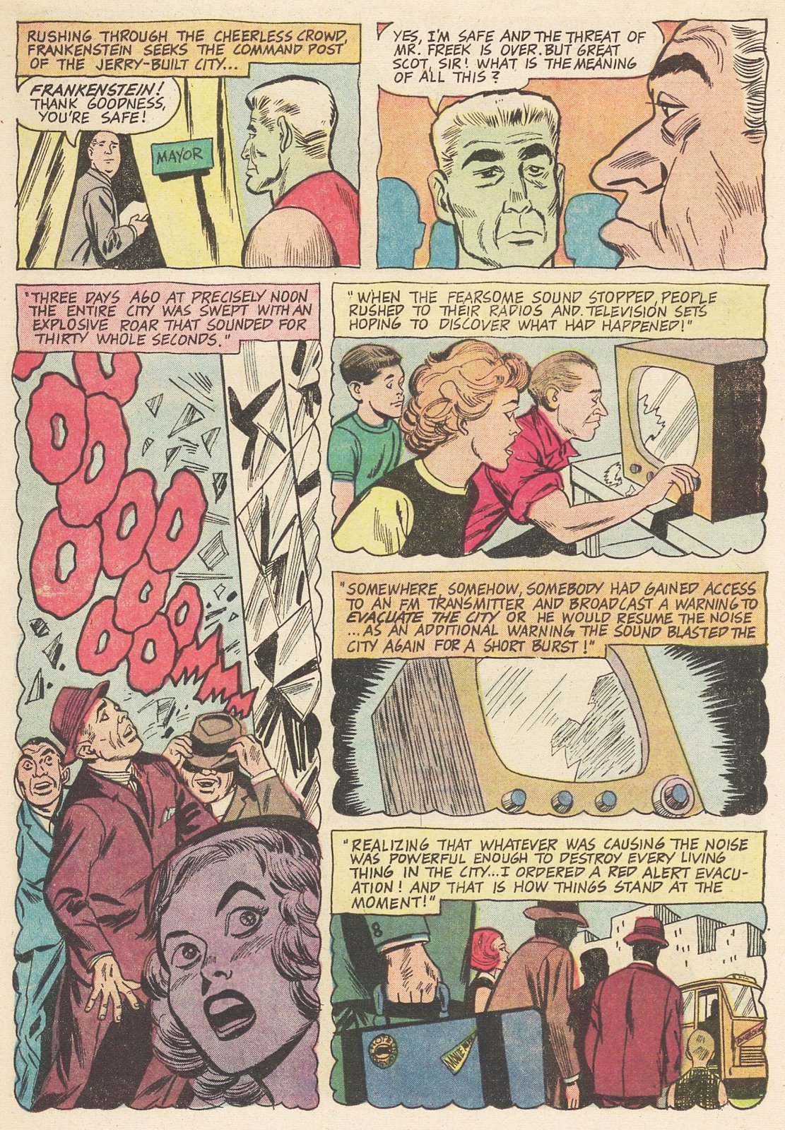 Read online Frankenstein (1964) comic -  Issue #4 - 22