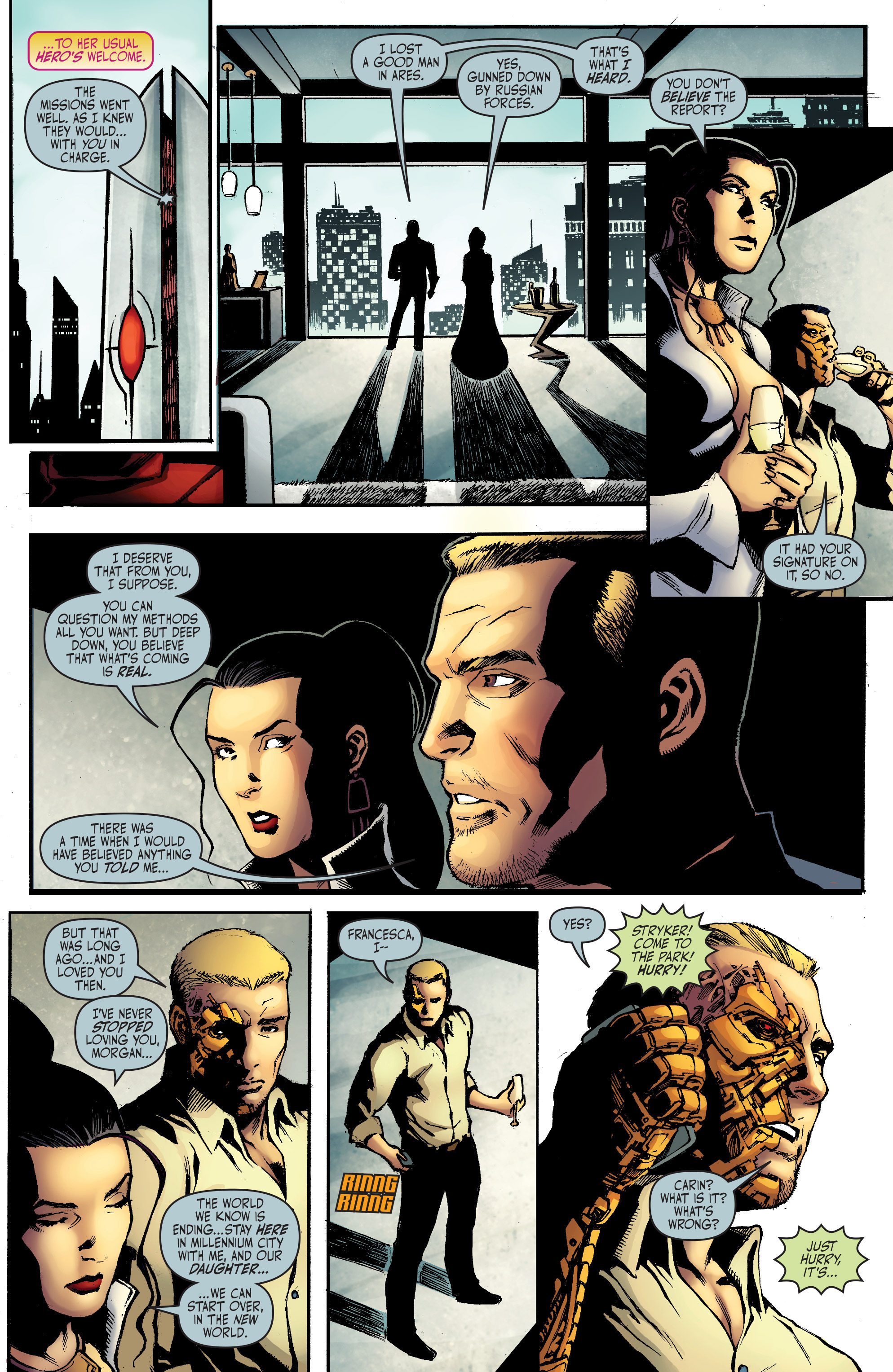 Read online Cyberforce (2012) comic -  Issue #11 - 17