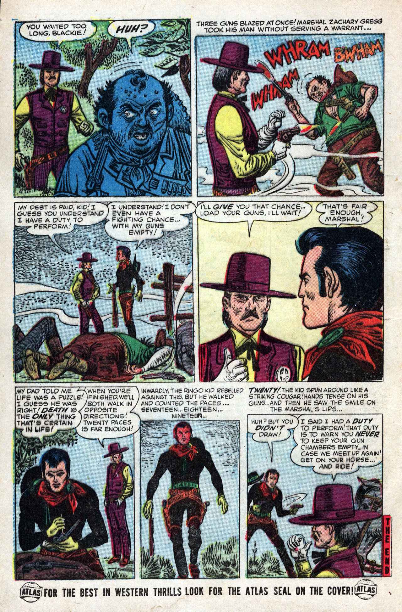 Read online Ringo Kid Western comic -  Issue #2 - 8