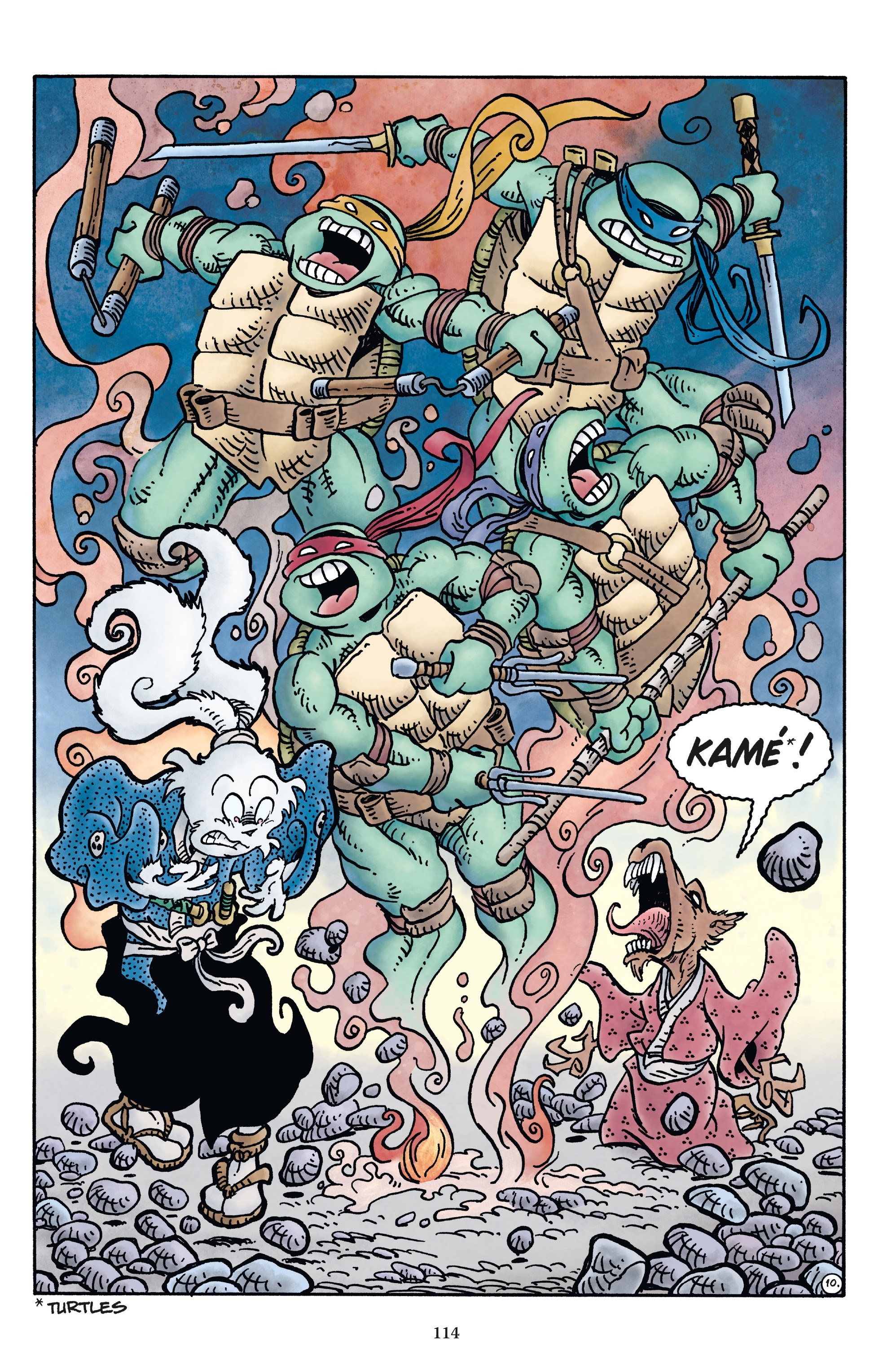 Read online Usagi Yojimbo/Teenage Mutant Ninja Turtles: The Complete Collection comic -  Issue # TPB (Part 2) - 7