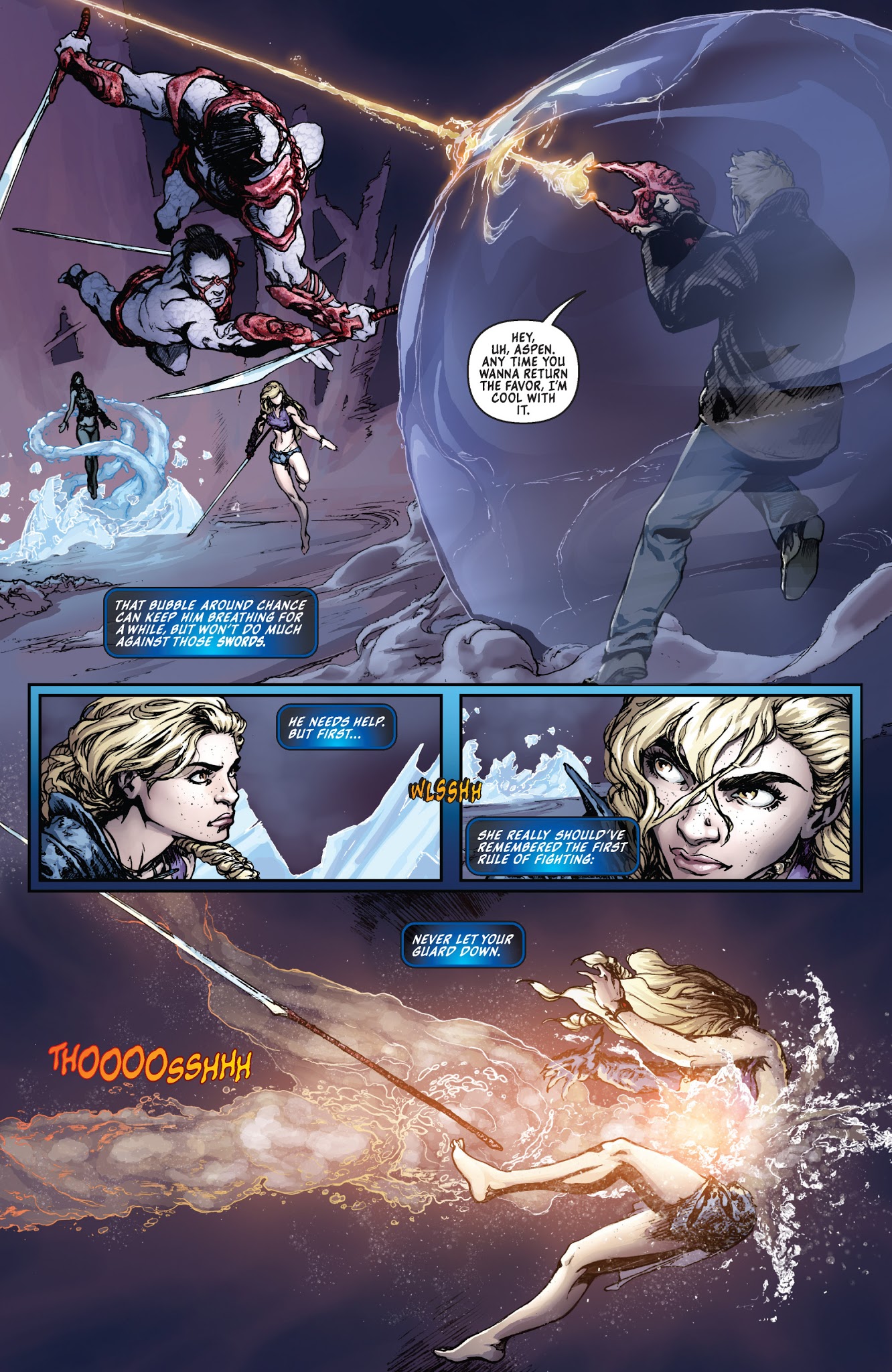 Read online Michael Turner's Fathom (2013) comic -  Issue #8 - 13