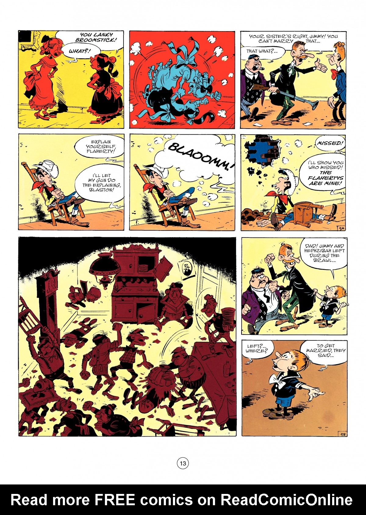 Read online A Lucky Luke Adventure comic -  Issue #50 - 13