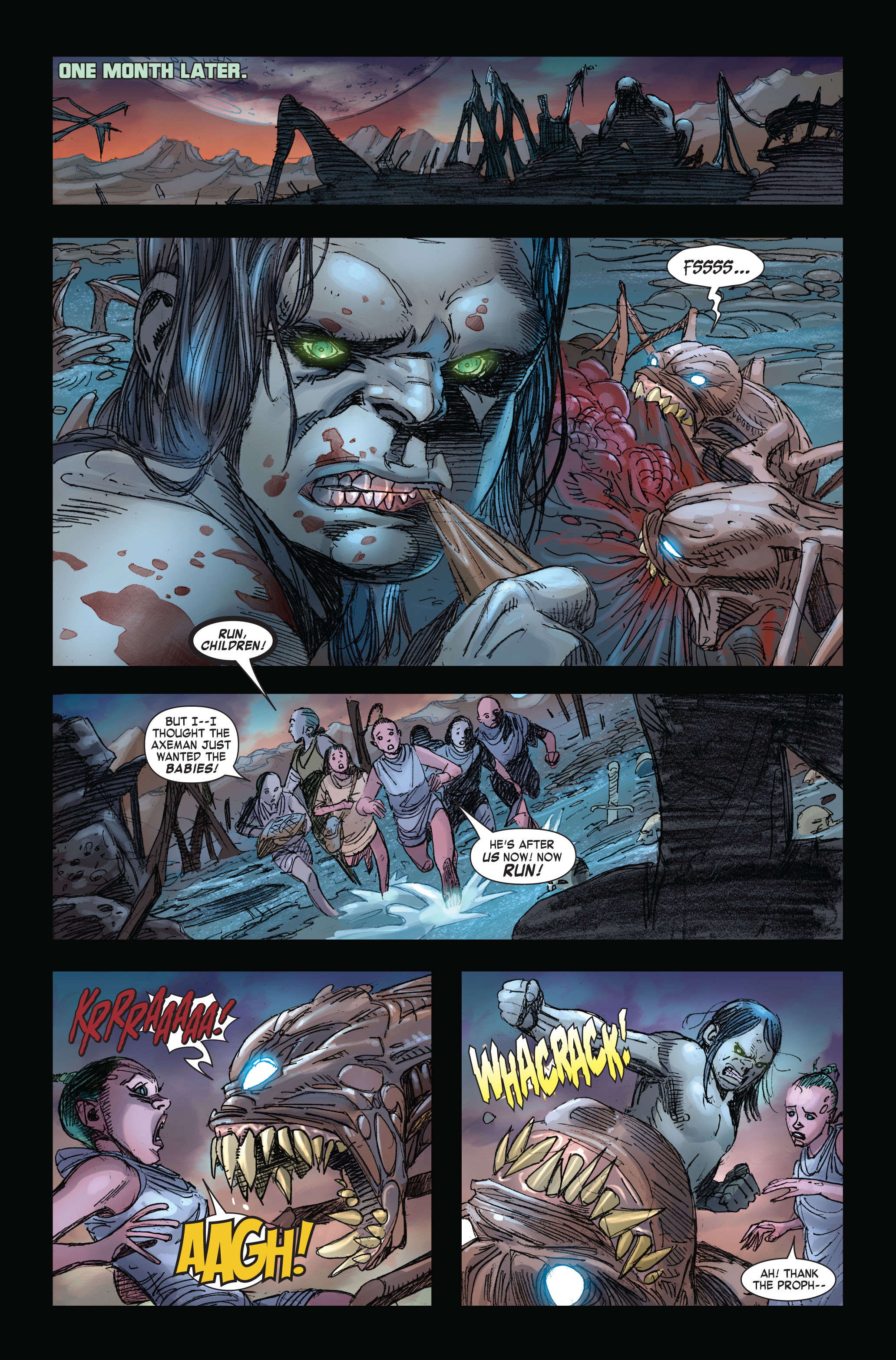 Read online Skaar: Son of Hulk comic -  Issue #1 - 10