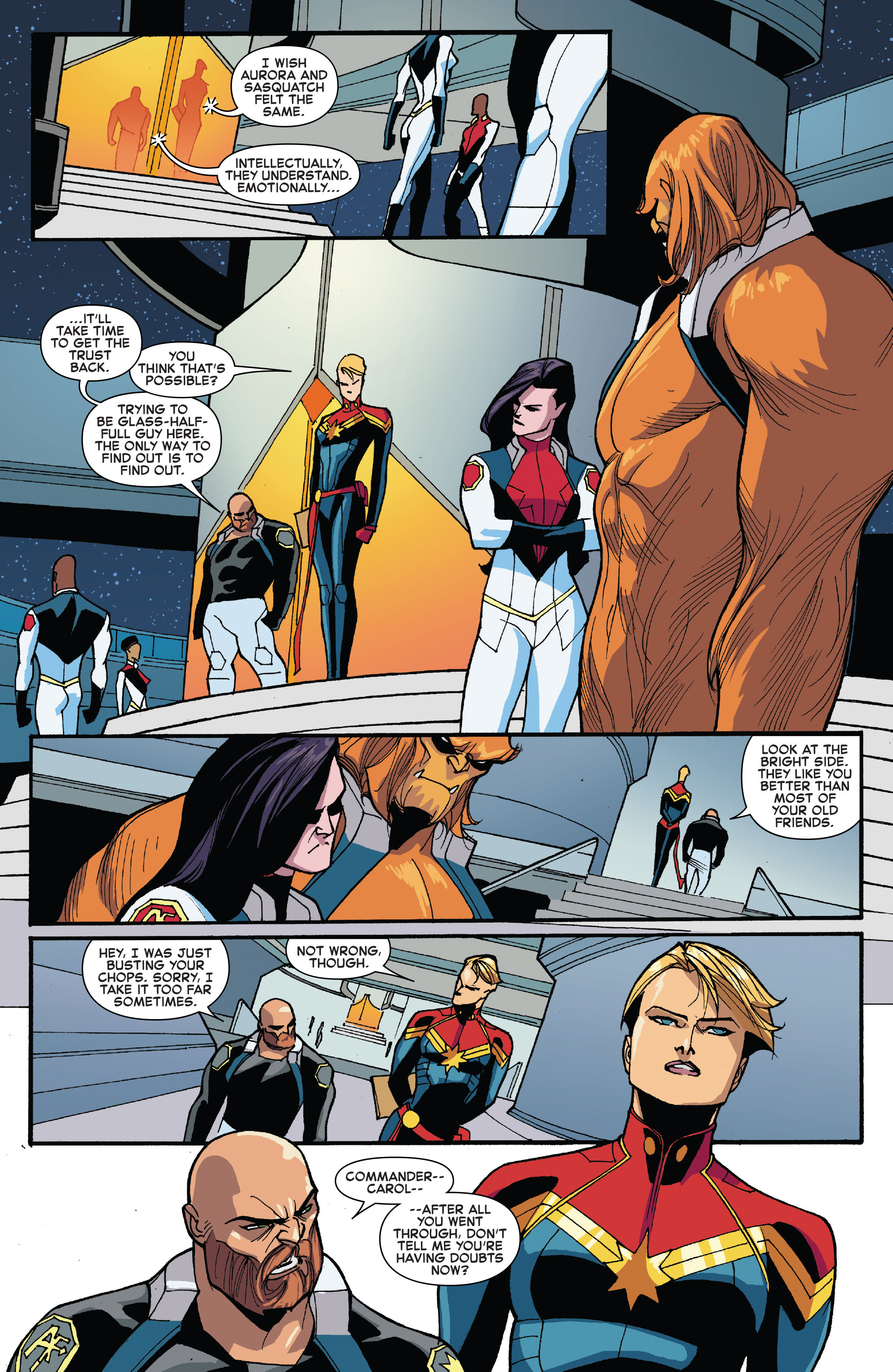Read online Captain Marvel (2016) comic -  Issue #10 - 21