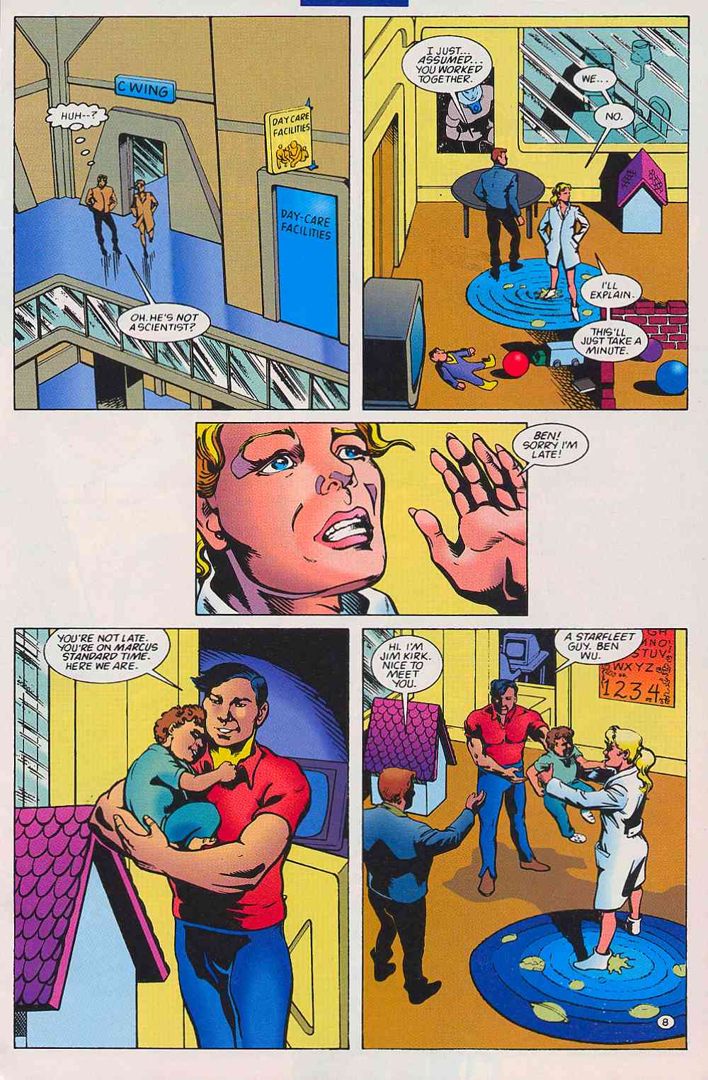 Read online Star Trek (1989) comic -  Issue #74 - 9