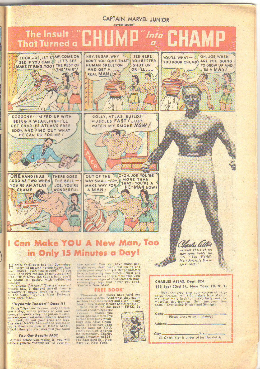 Read online Captain Marvel, Jr. comic -  Issue #48 - 49