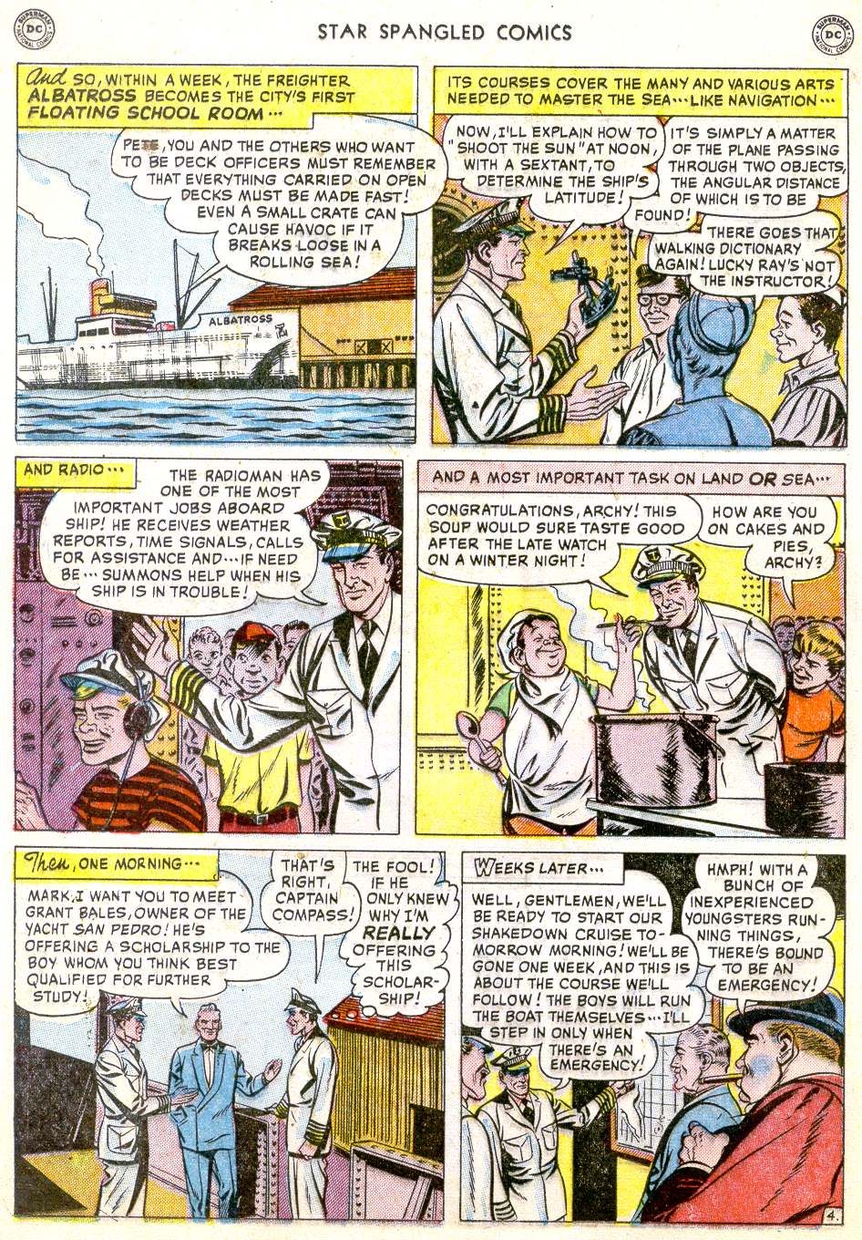 Read online Star Spangled Comics comic -  Issue #110 - 30