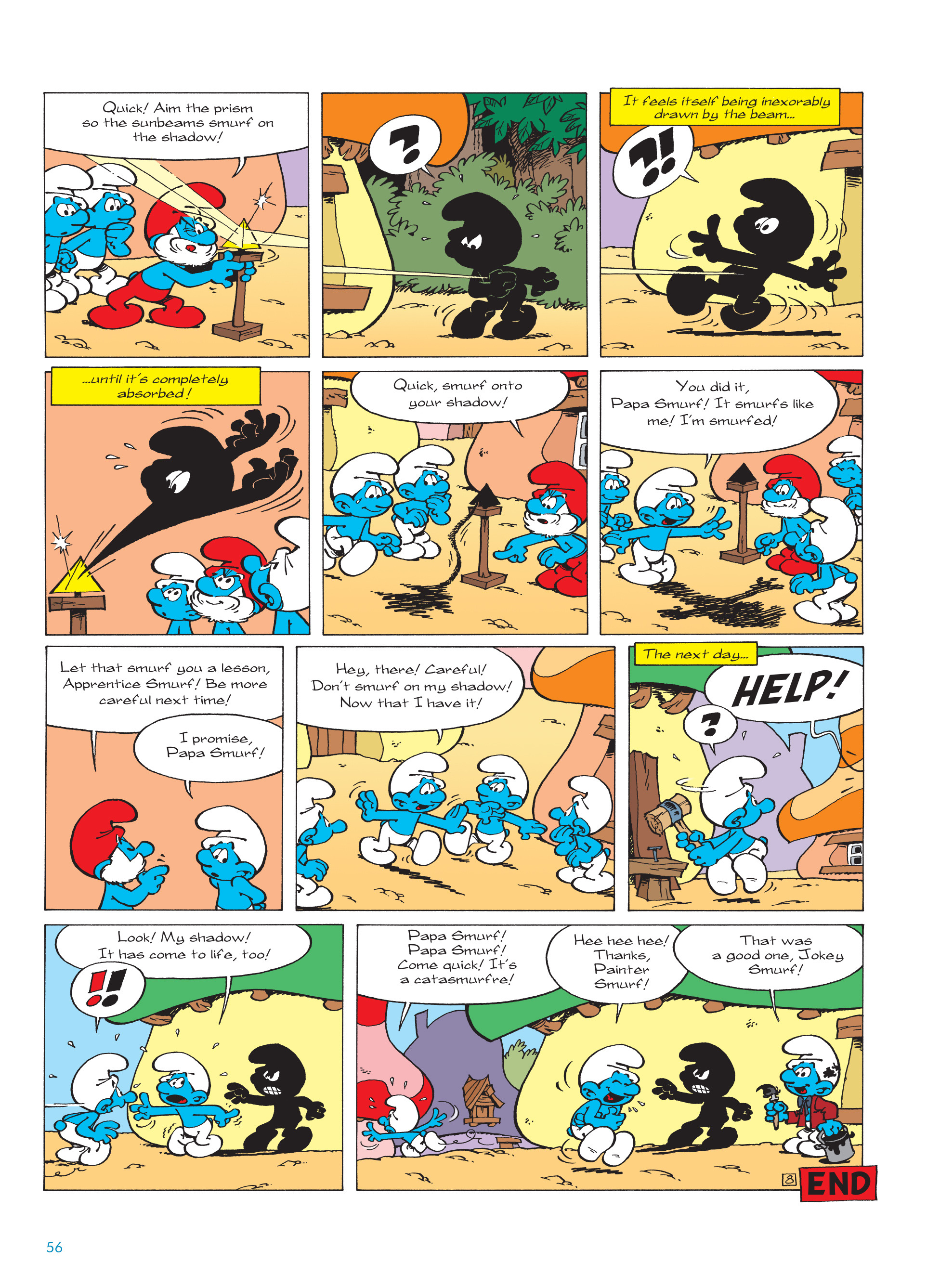 Read online The Smurfs comic -  Issue #22 - 57
