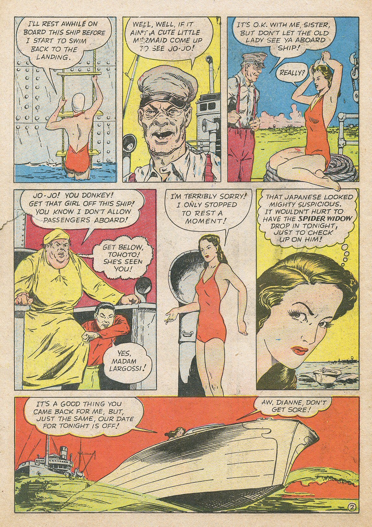 Read online Feature Comics comic -  Issue #58 - 59