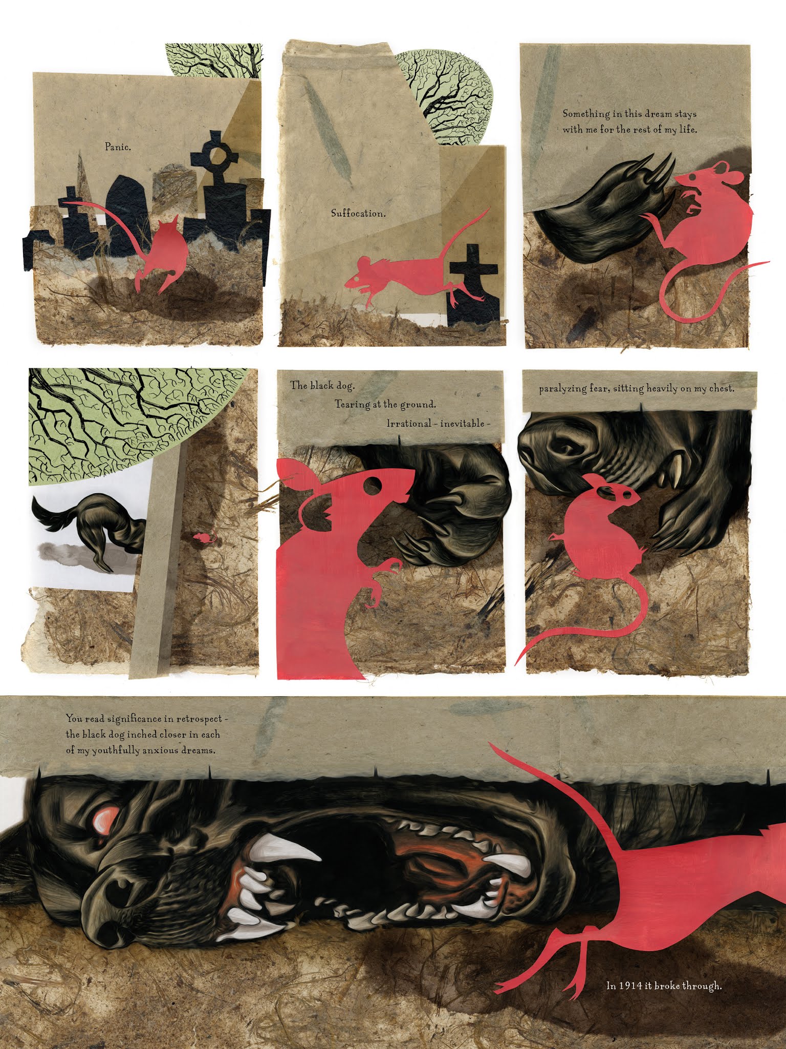 Read online Black Dog: The Dreams of Paul Nash comic -  Issue # TPB - 18