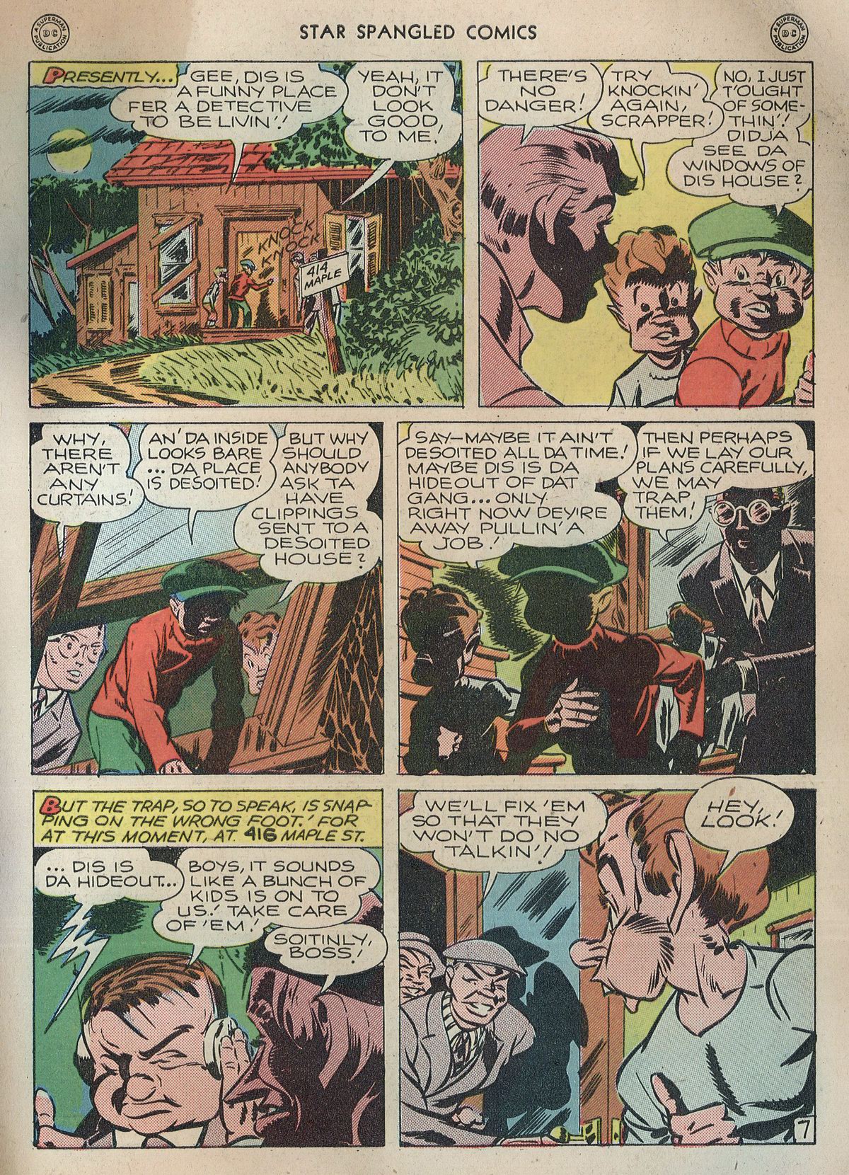 Read online Star Spangled Comics comic -  Issue #45 - 9