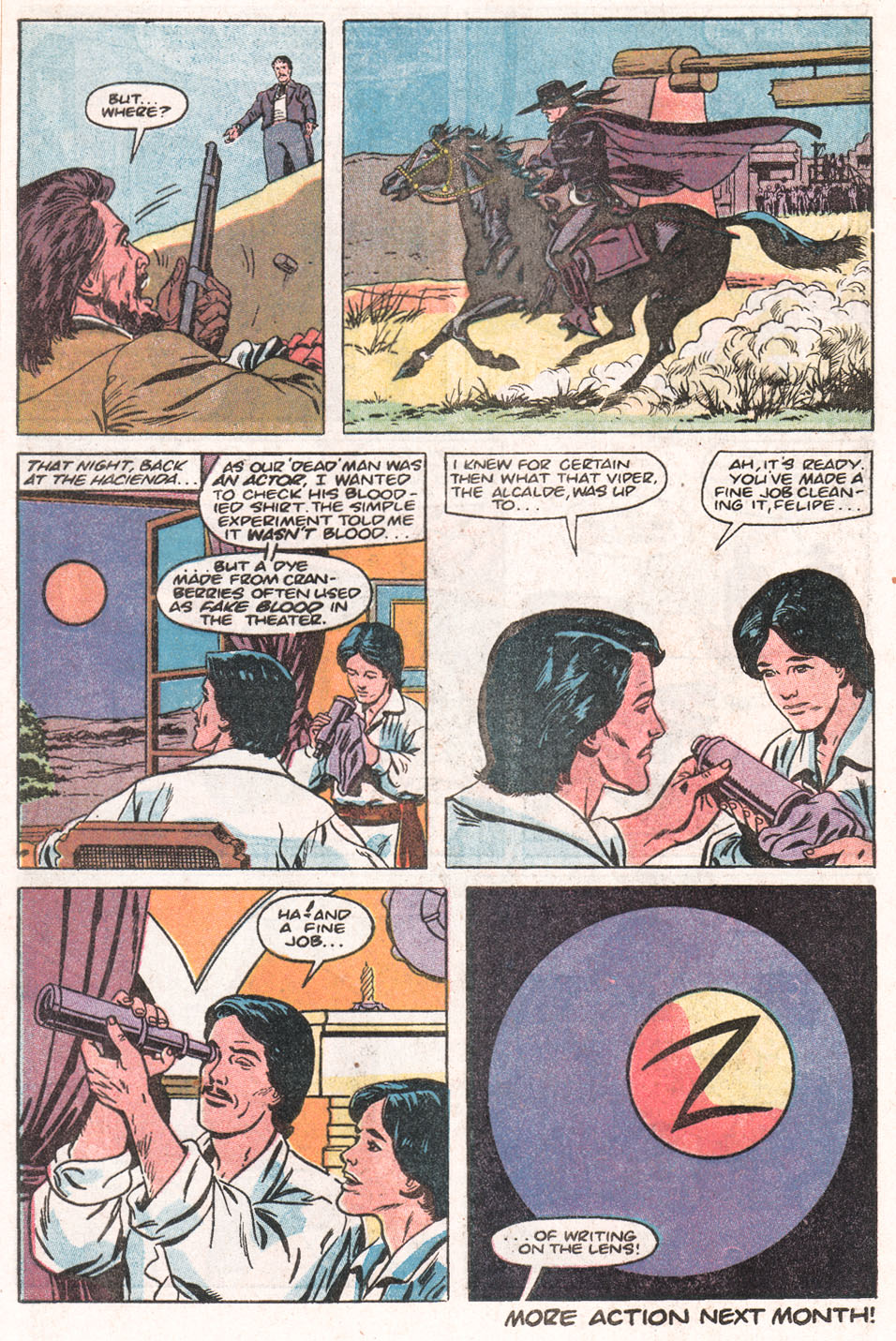 Read online Zorro (1990) comic -  Issue #3 - 32