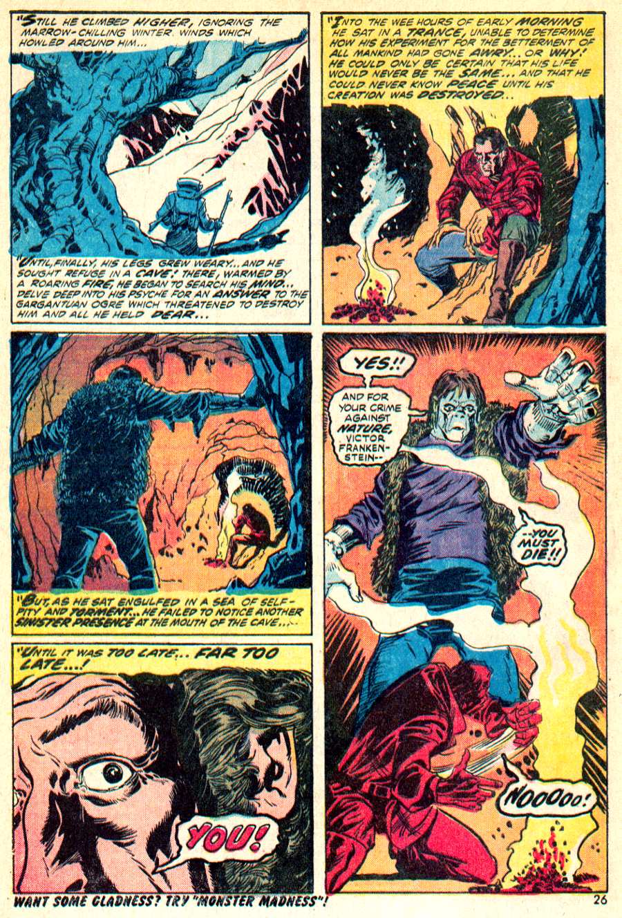 Read online Frankenstein (1973) comic -  Issue #1 - 17