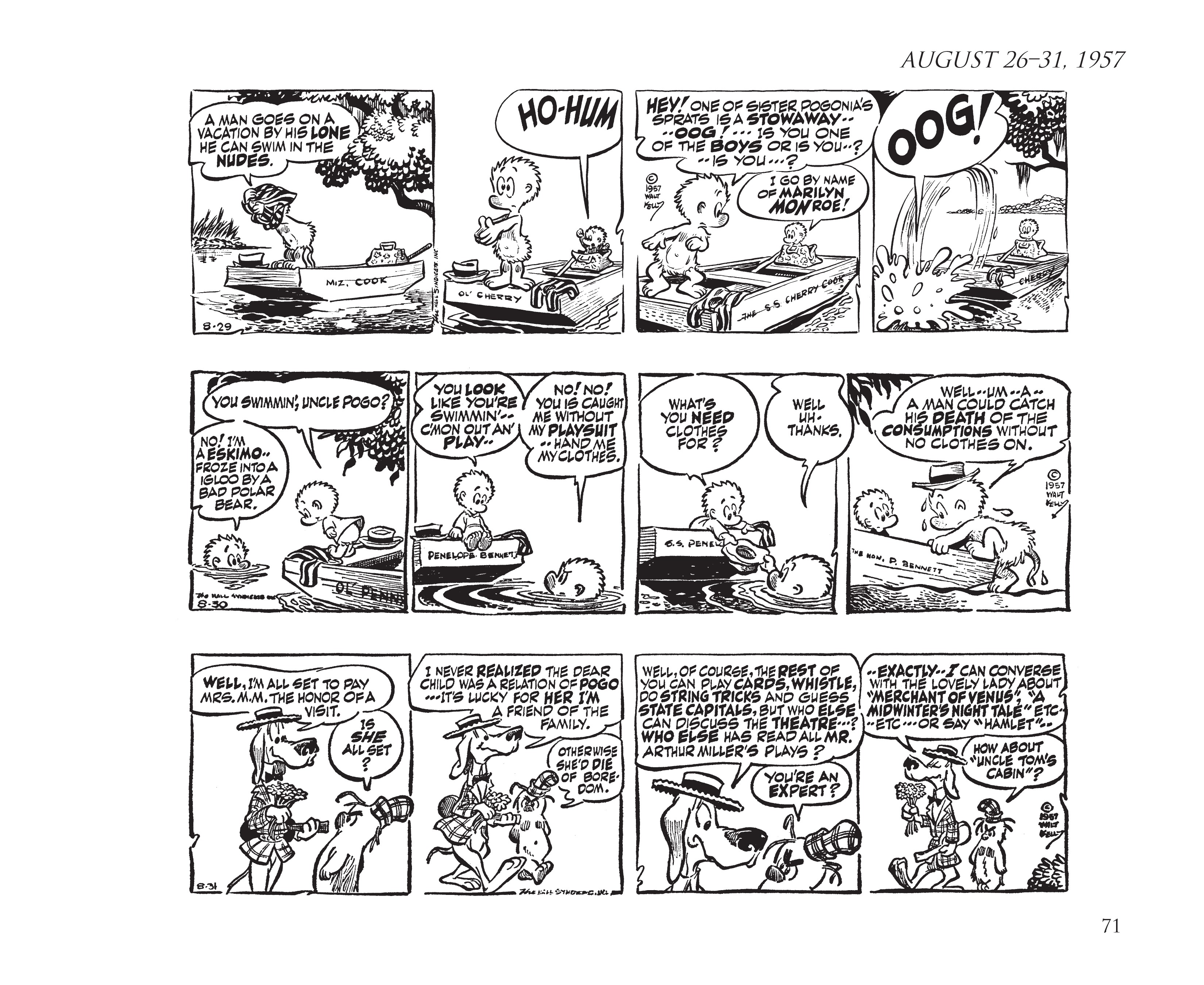 Read online Pogo by Walt Kelly: The Complete Syndicated Comic Strips comic -  Issue # TPB 5 (Part 1) - 80