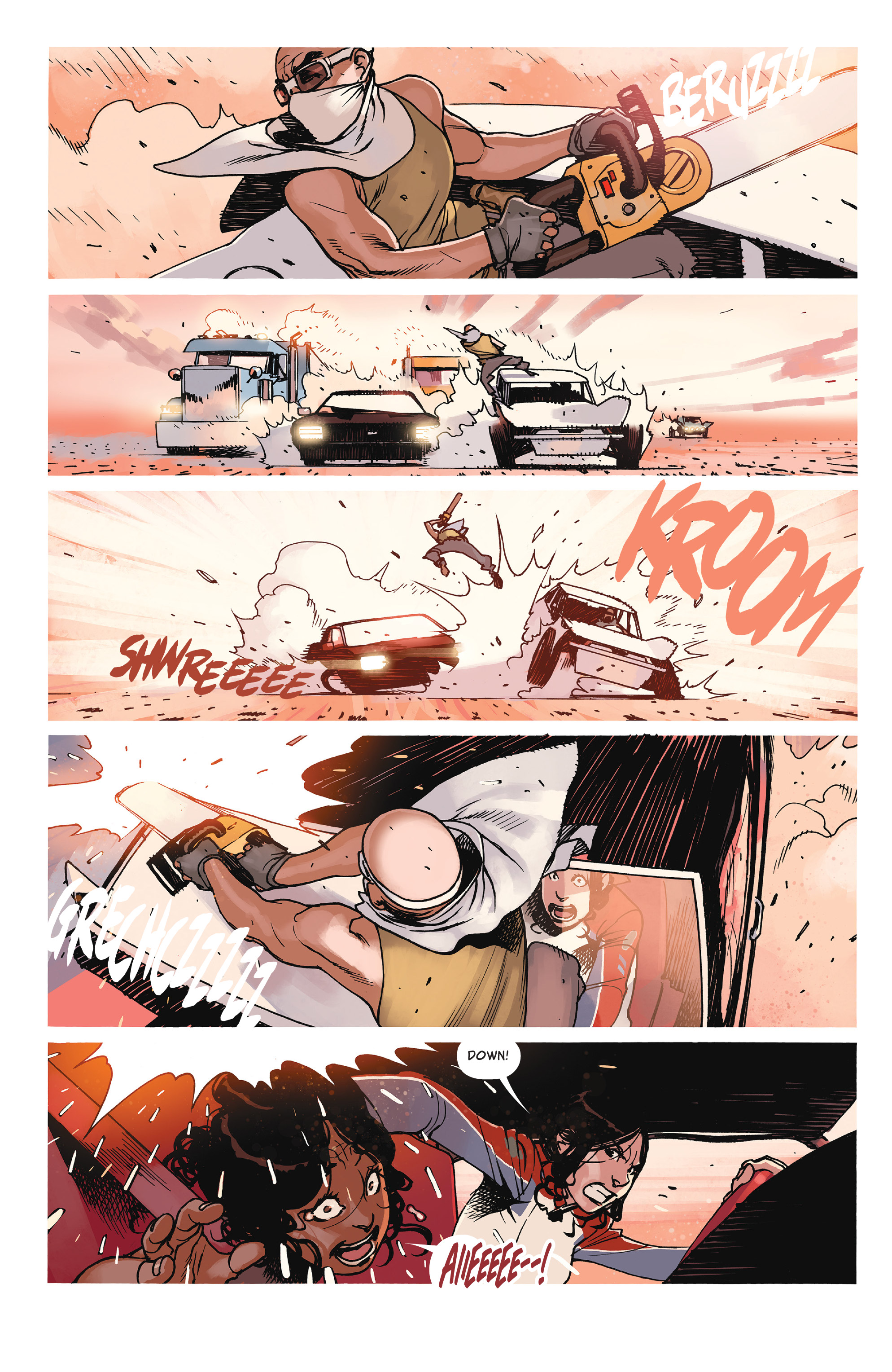 Read online Death Or Glory comic -  Issue #8 - 7