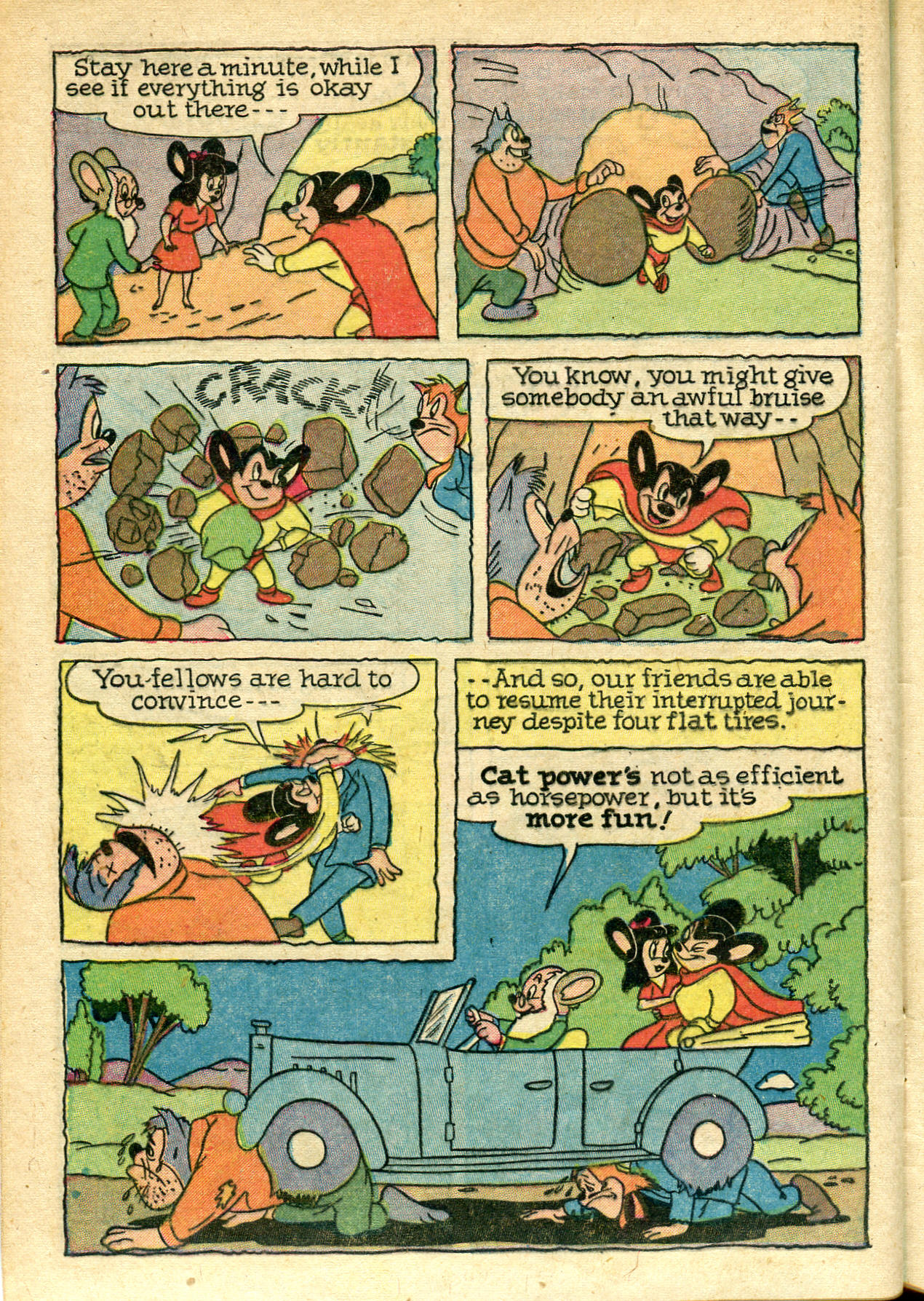 Read online Paul Terry's Mighty Mouse Comics comic -  Issue #69 - 28