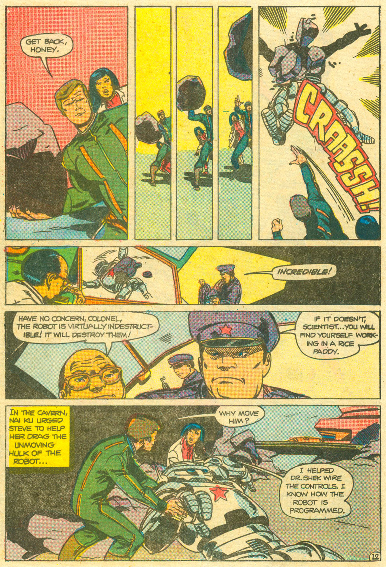 Read online The Six Million Dollar Man [comic] comic -  Issue #1 - 26