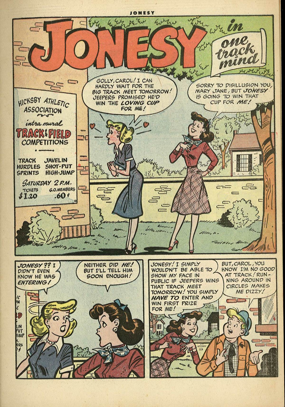 Read online Jonesy (1953) comic -  Issue #8 - 3