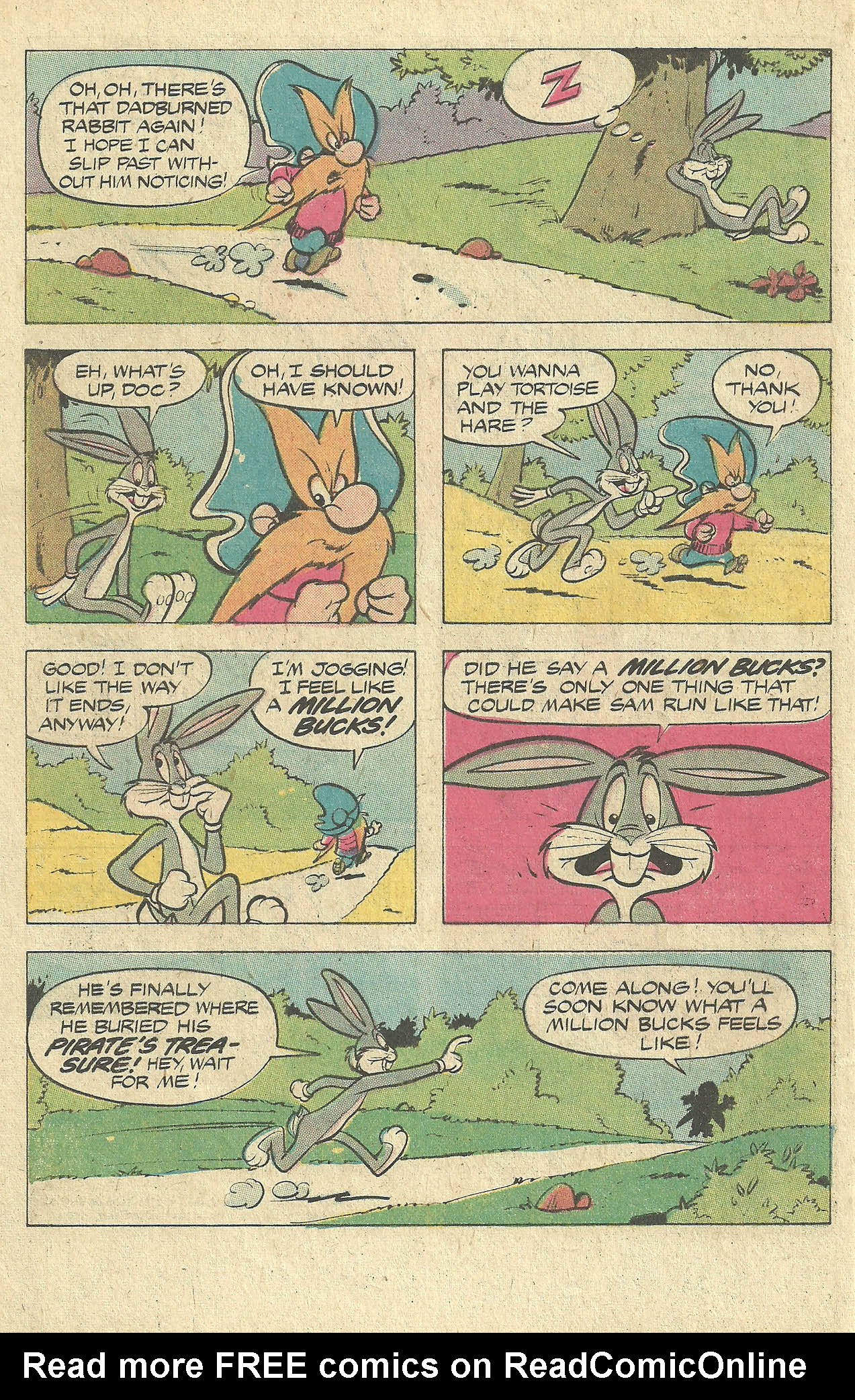 Read online Yosemite Sam and Bugs Bunny comic -  Issue #49 - 4