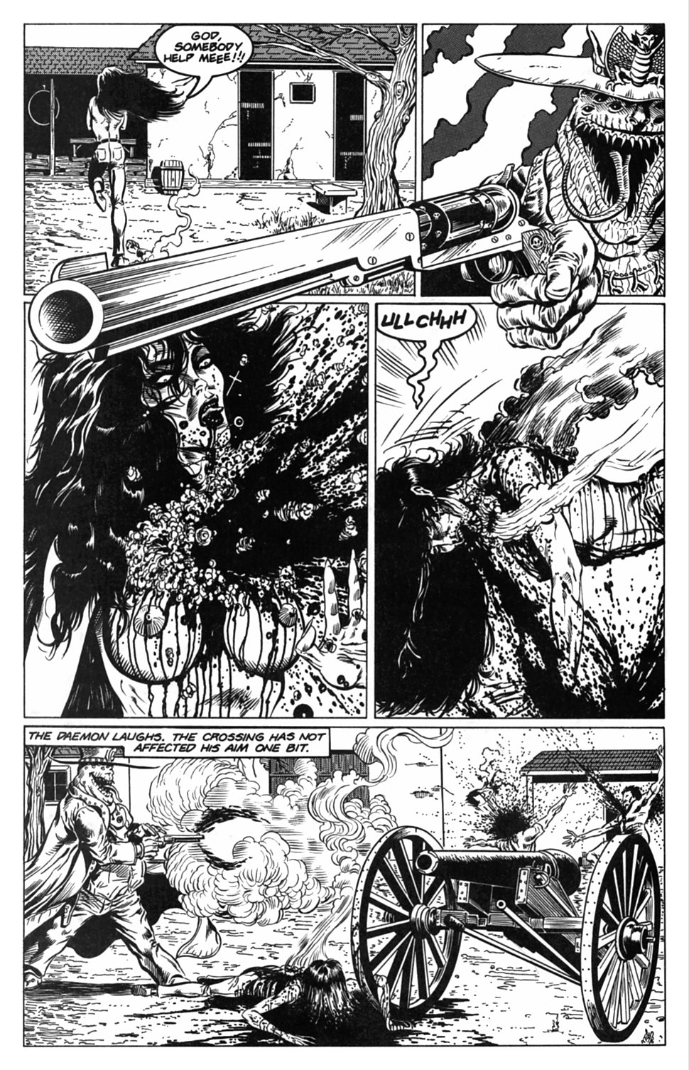 Read online Gunfighters in Hell comic -  Issue #1 - 8