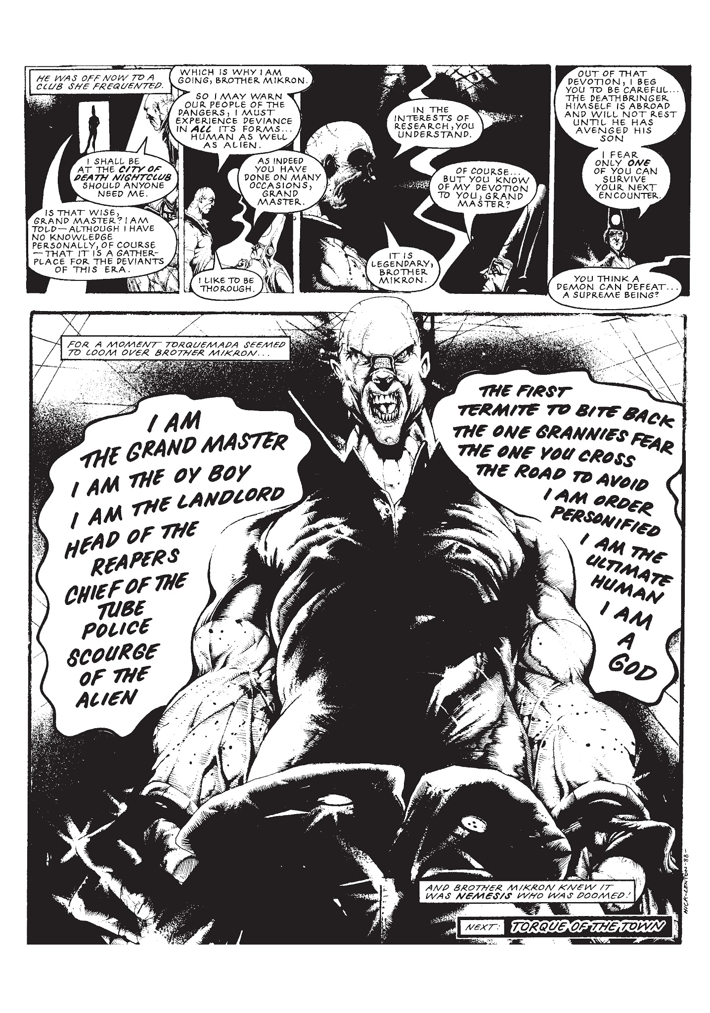 Read online The Complete Nemesis The Warlock comic -  Issue # TPB 3 - 86