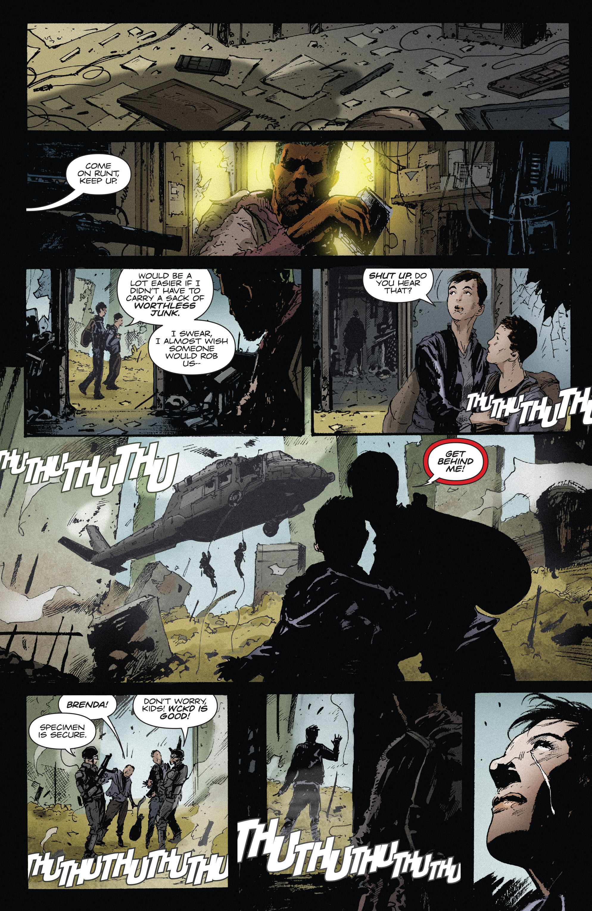 Read online Maze Runner: The Scorch Trials Official Graphic Novel Prelude comic -  Issue # TPB - 50