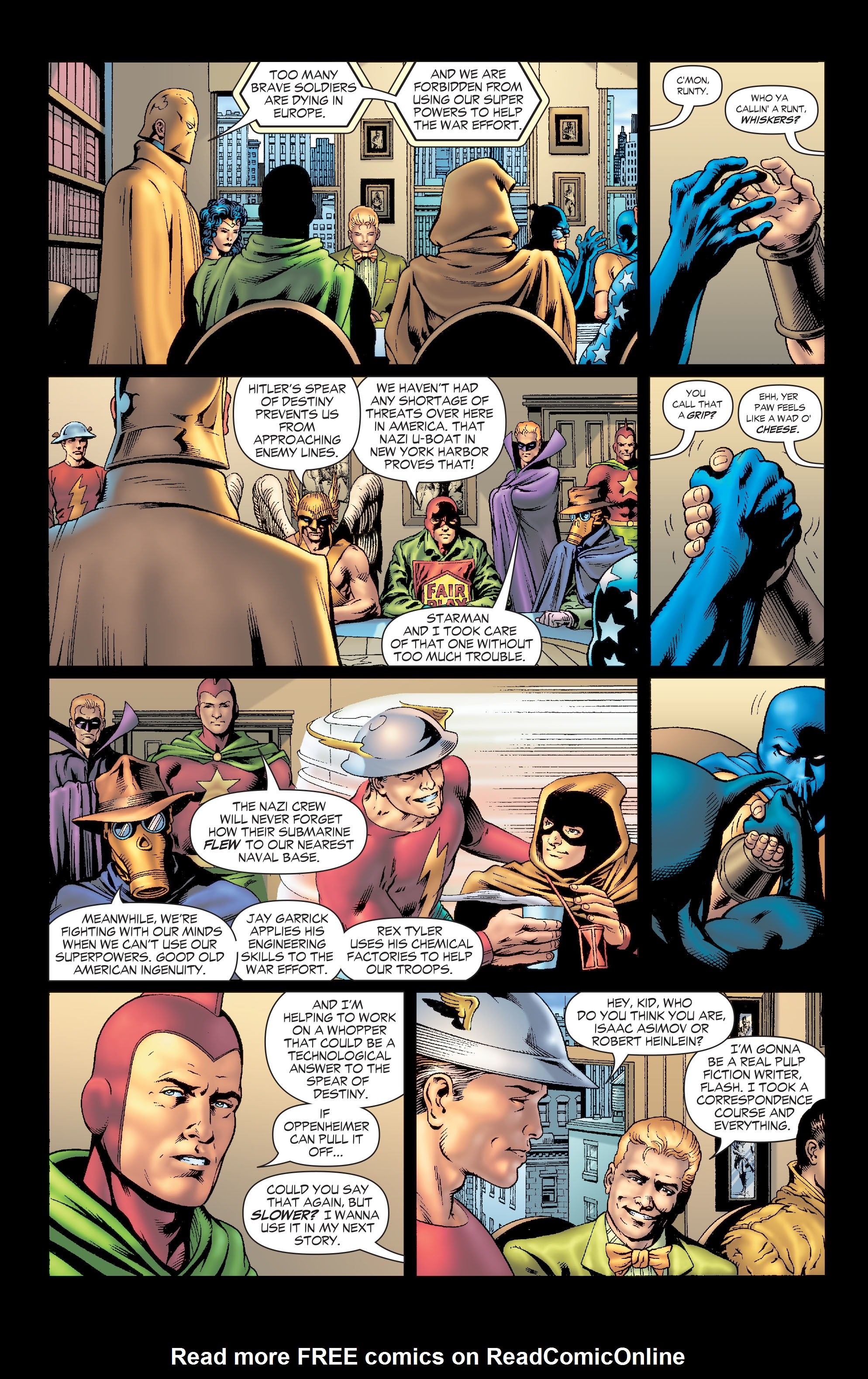 Read online JSA Strange Adventures comic -  Issue #1 - 15