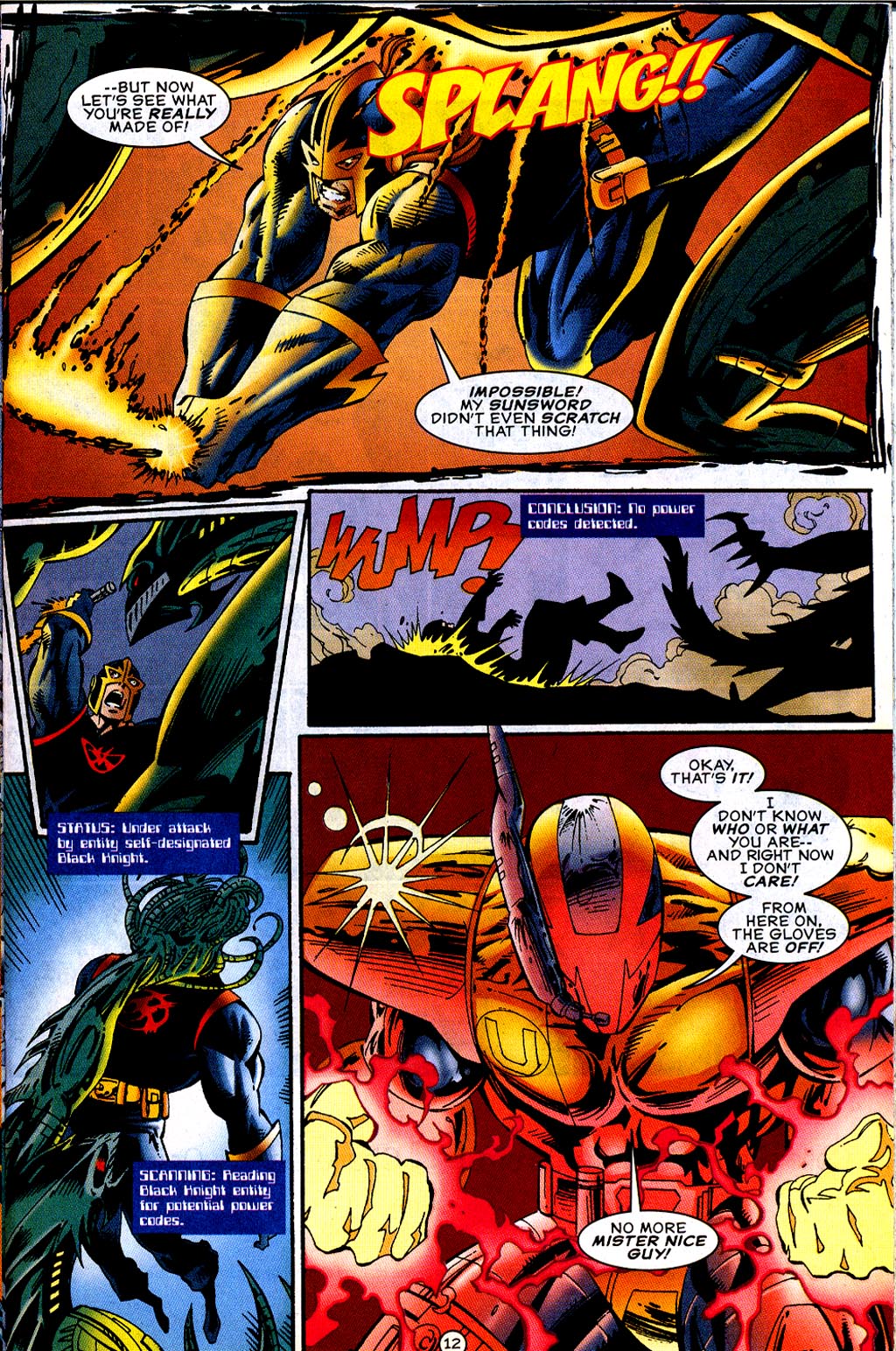 Read online UltraForce (1995) comic -  Issue #12 - 14