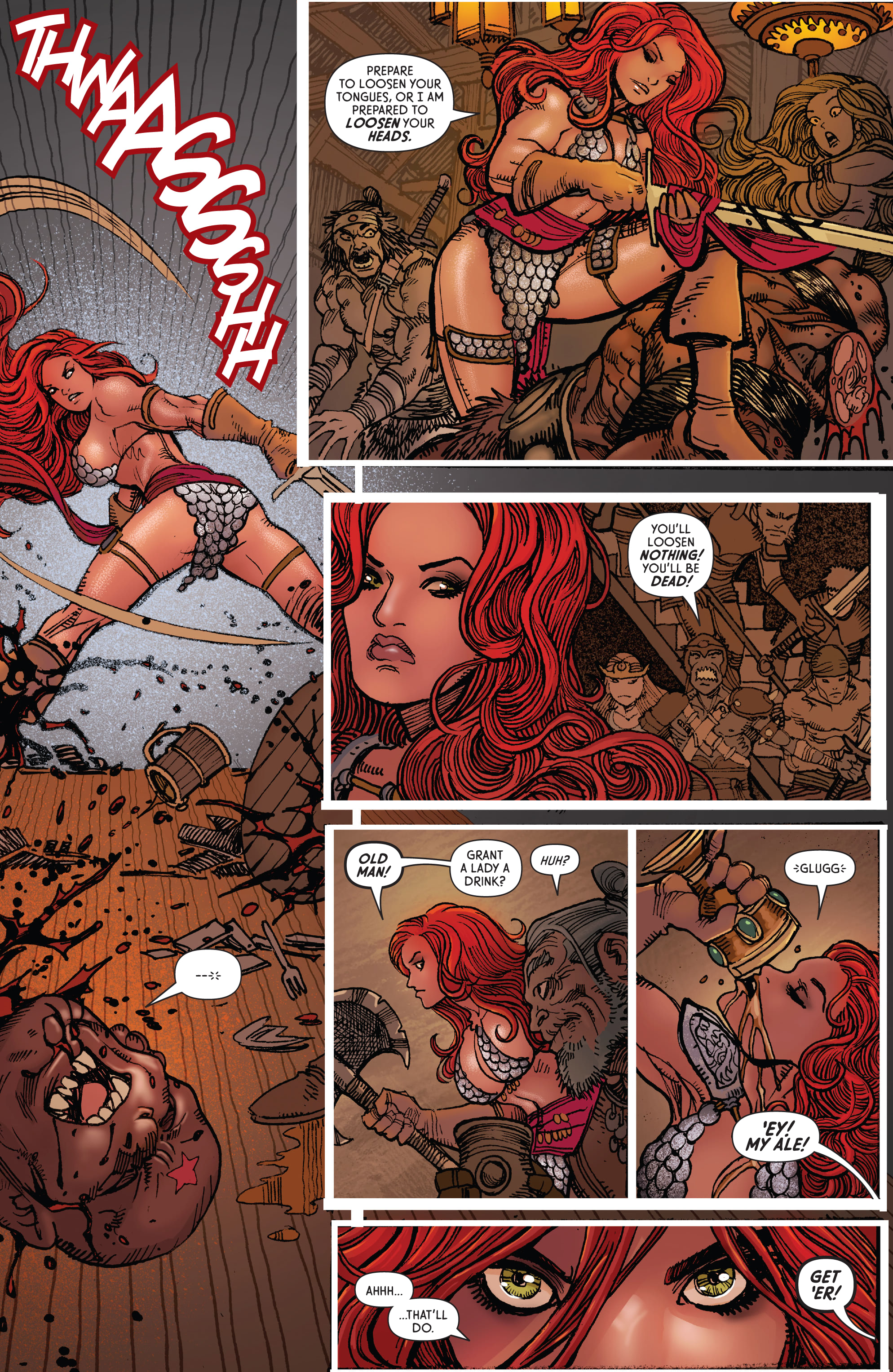 Read online The Invincible Red Sonja comic -  Issue #3 - 14