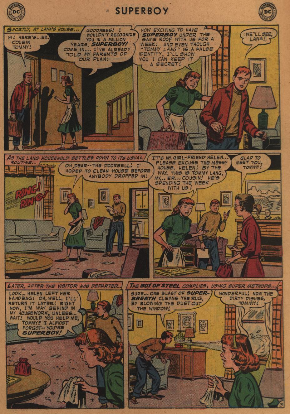 Read online Superboy (1949) comic -  Issue #58 - 12