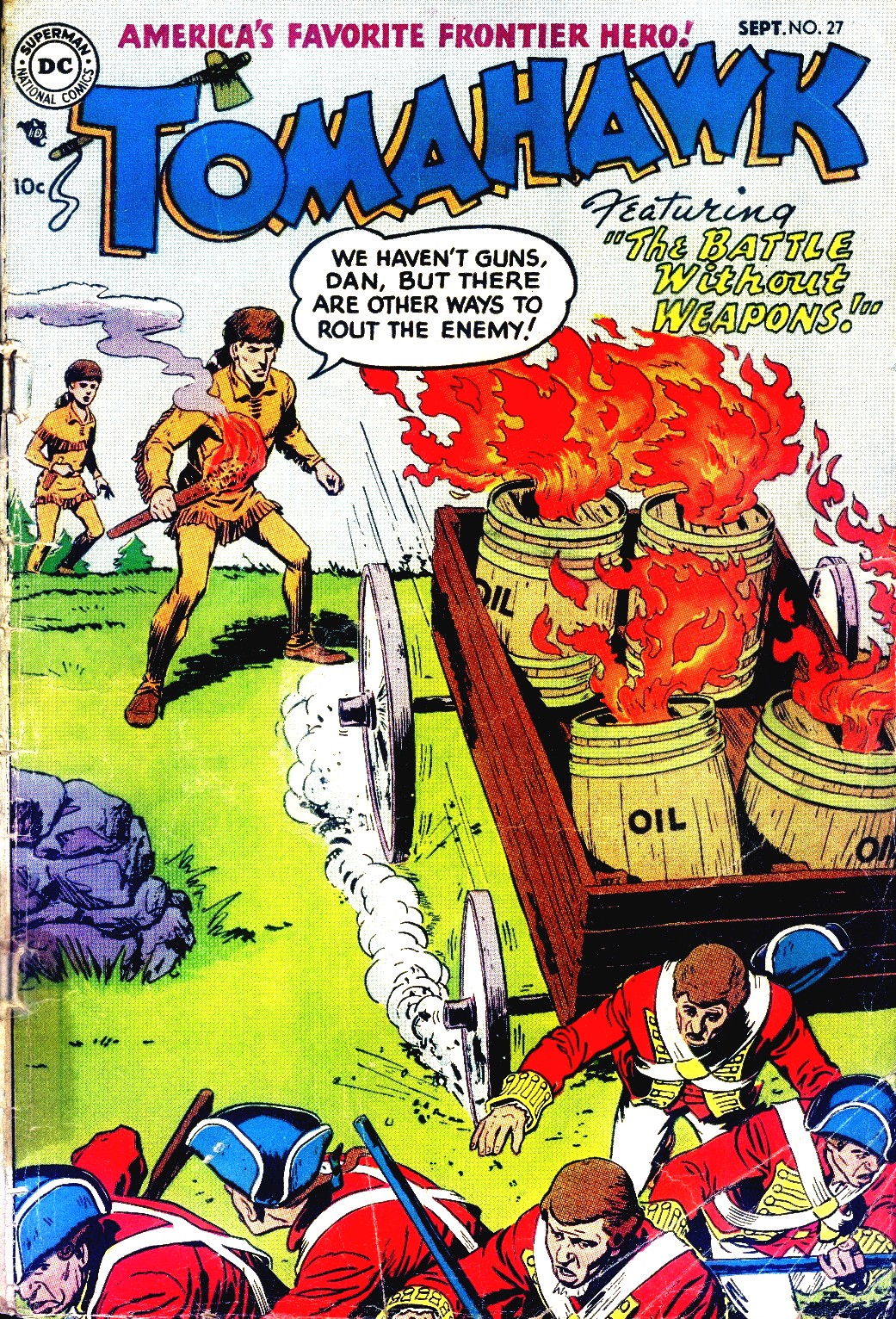 Read online Tomahawk comic -  Issue #27 - 1