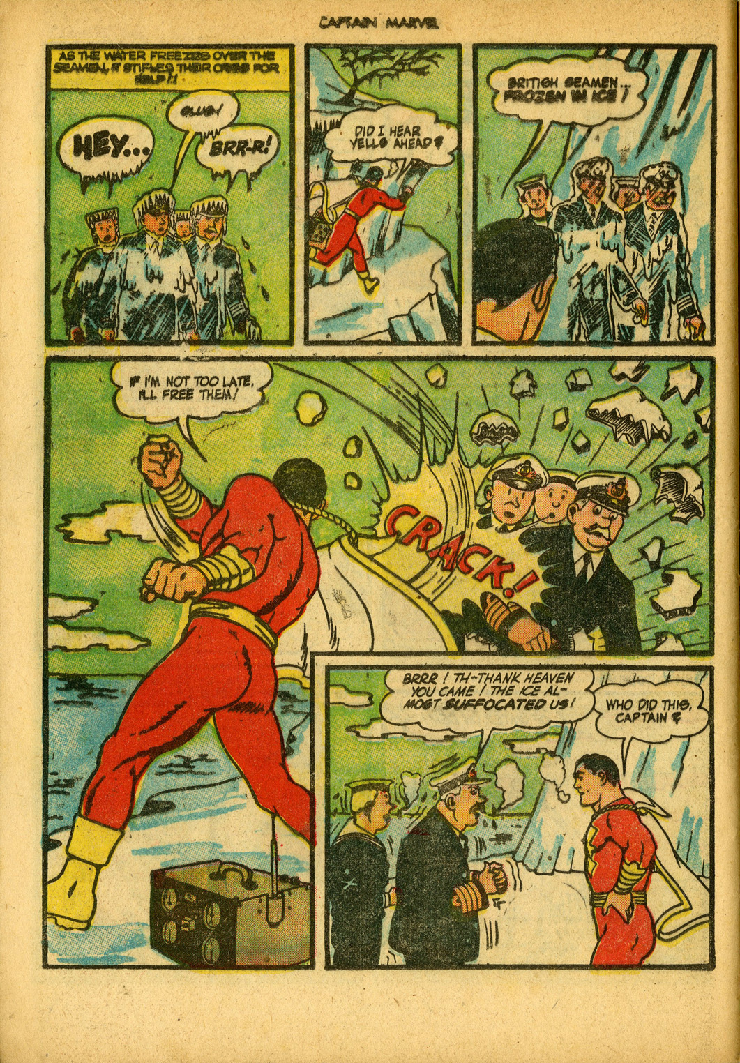 Read online Captain Marvel Adventures comic -  Issue #34 - 56
