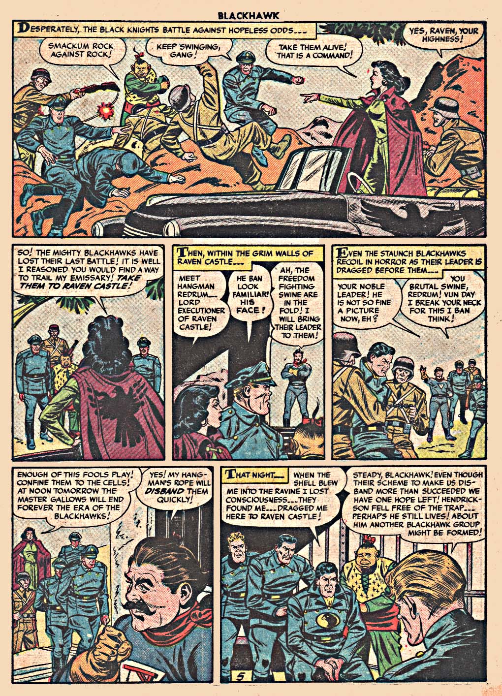Read online Blackhawk (1957) comic -  Issue #73 - 7