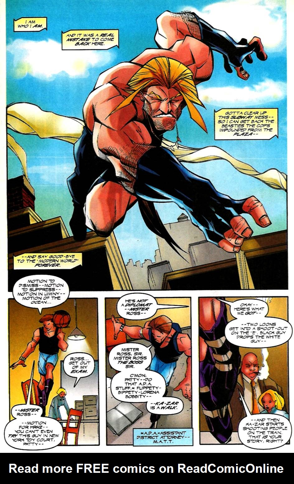 Read online Ka-Zar (1997) comic -  Issue #17 - 8