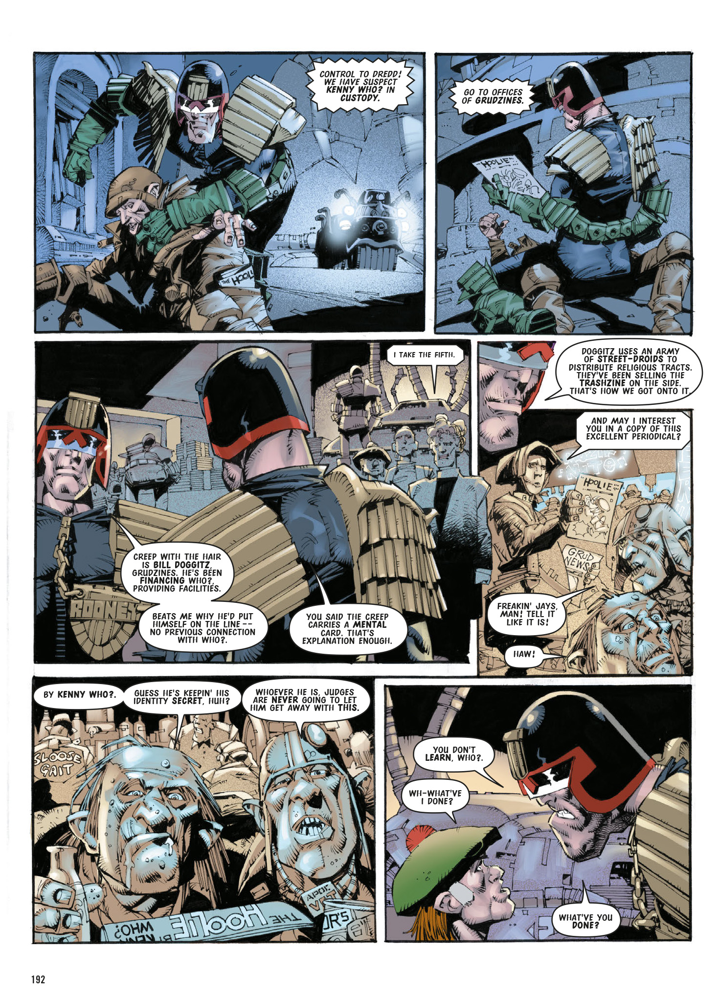 Read online Judge Dredd: The Complete Case Files comic -  Issue # TPB 41 (Part 2) - 95