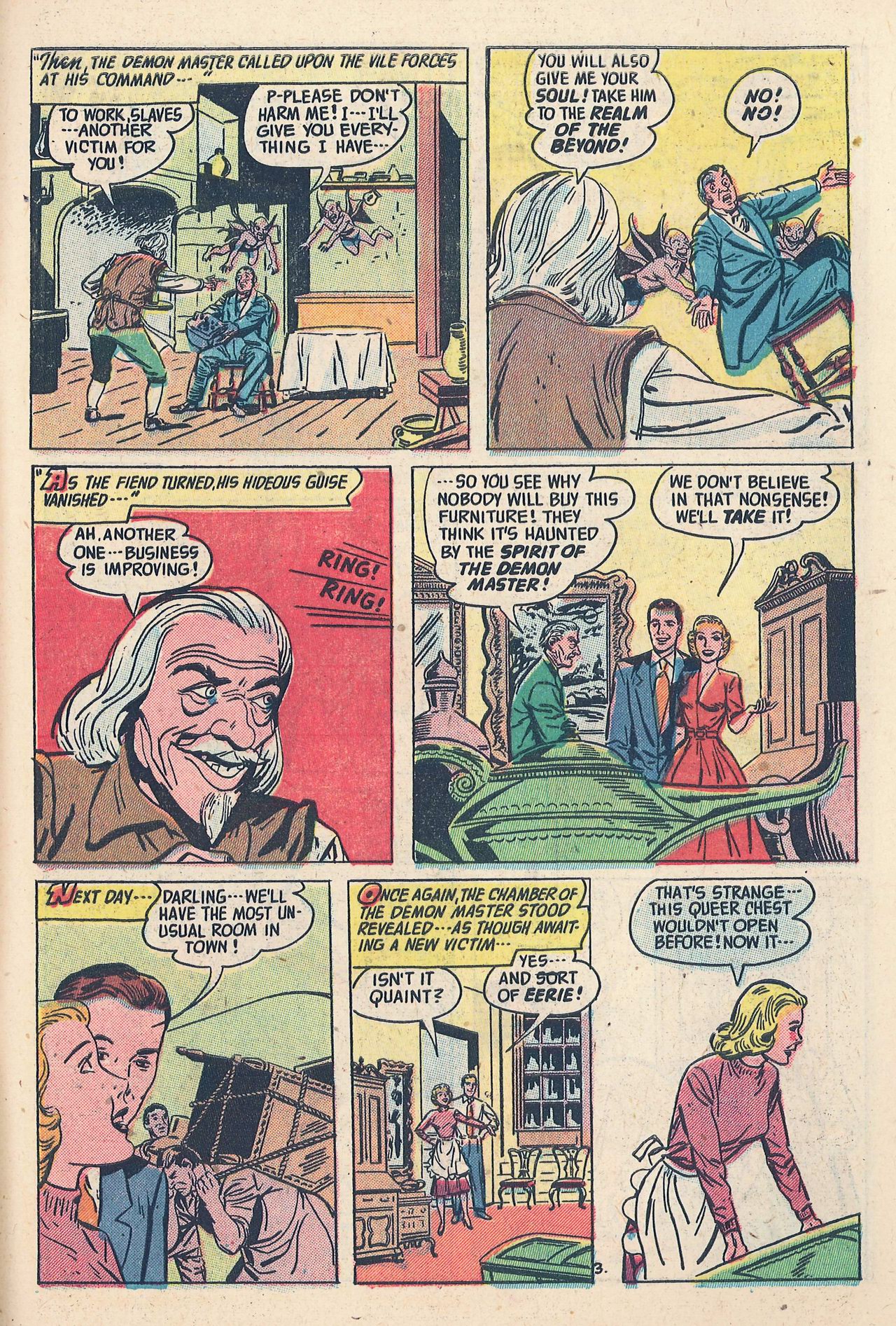 Read online Adventures Into The Unknown comic -  Issue #46 - 29
